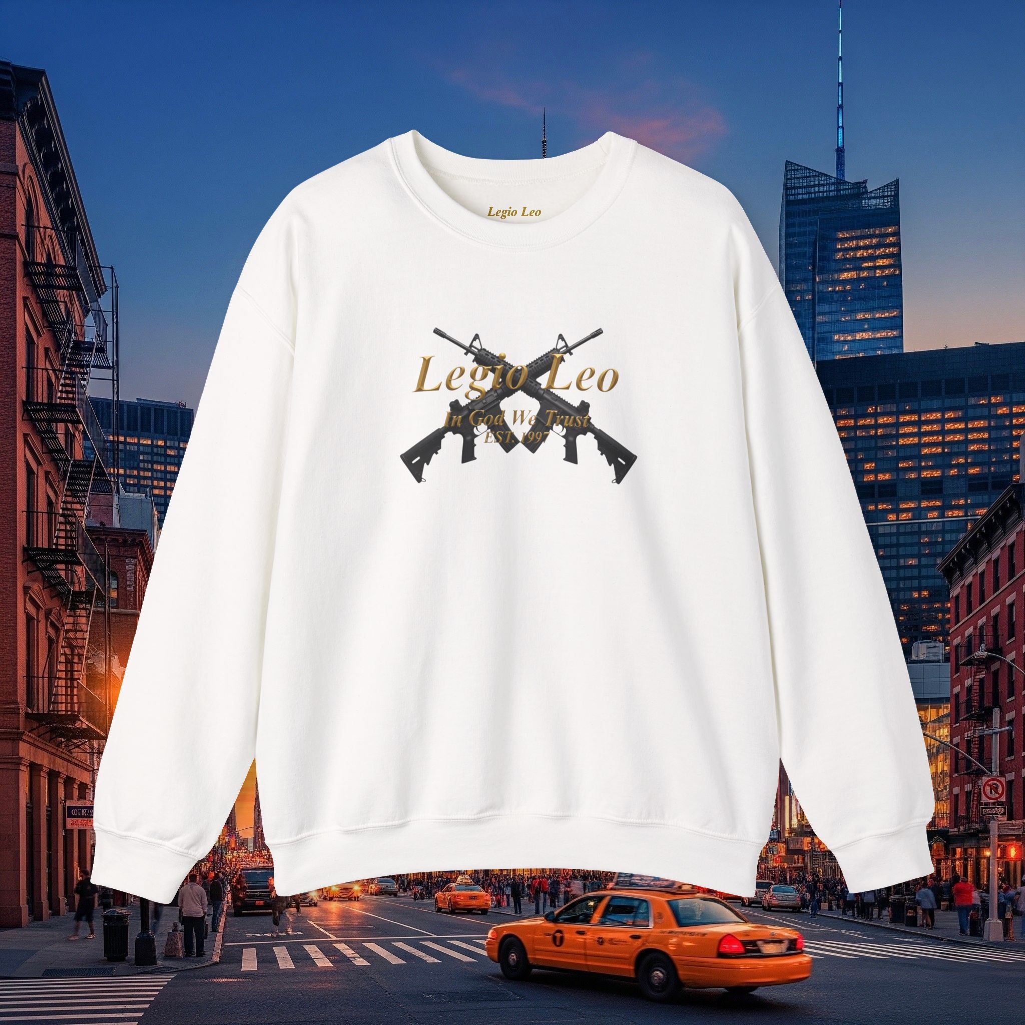Legio Leo Crewneck Sweatshirt | Legio Leo Warrior Sweatshirt