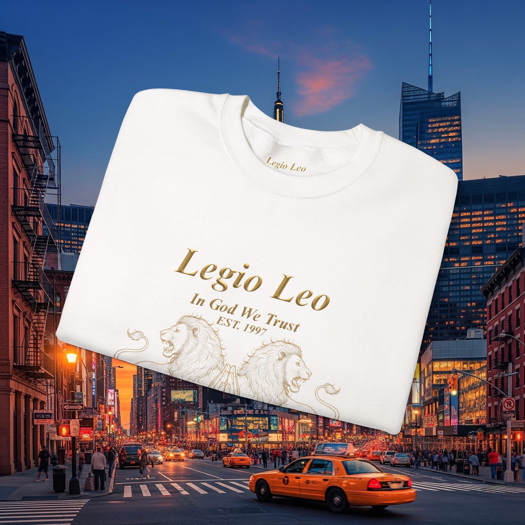 Legio Leo Cozy Crewneck Sweatshirt
