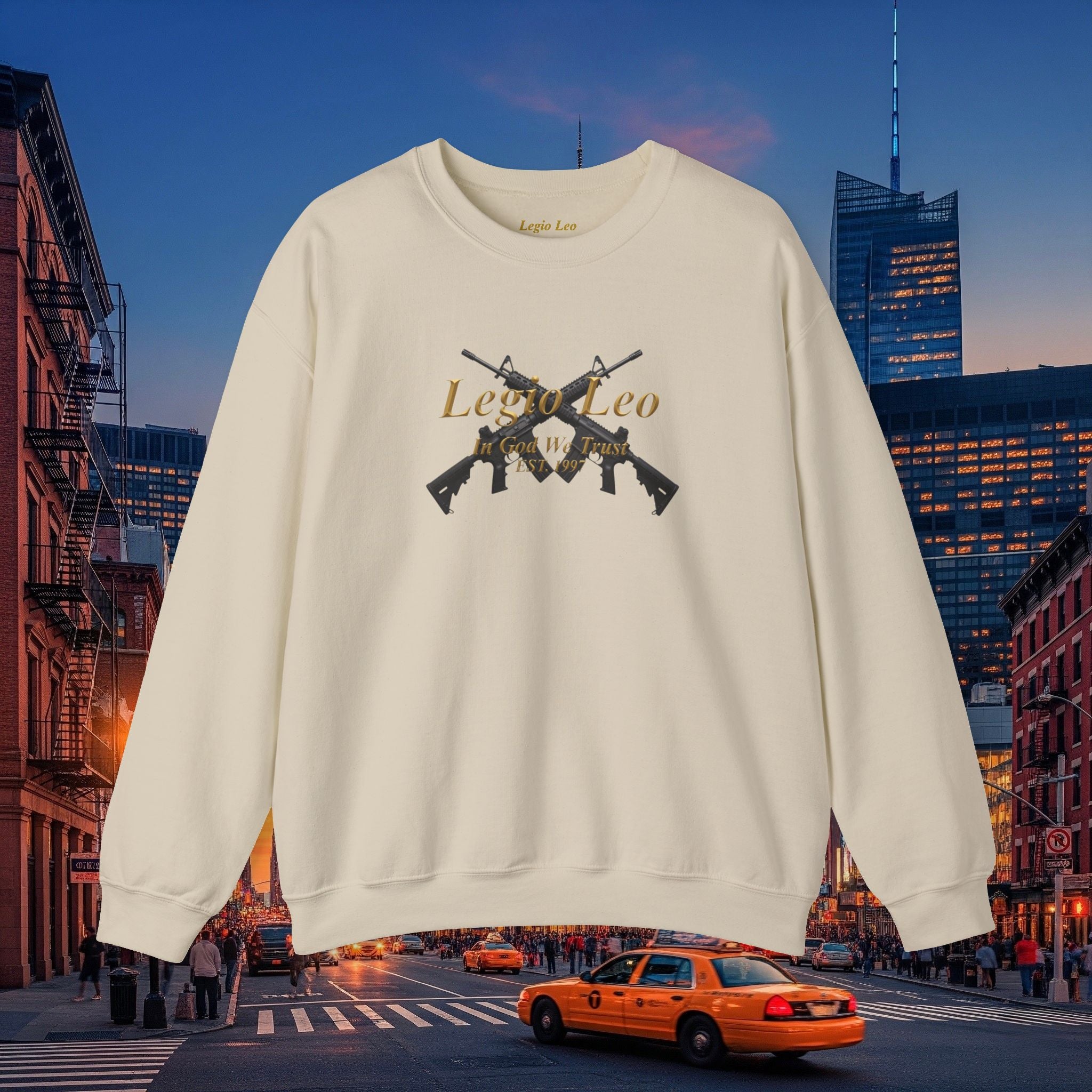 Legio Leo Crewneck Sweatshirt | Legio Leo Warrior Sweatshirt