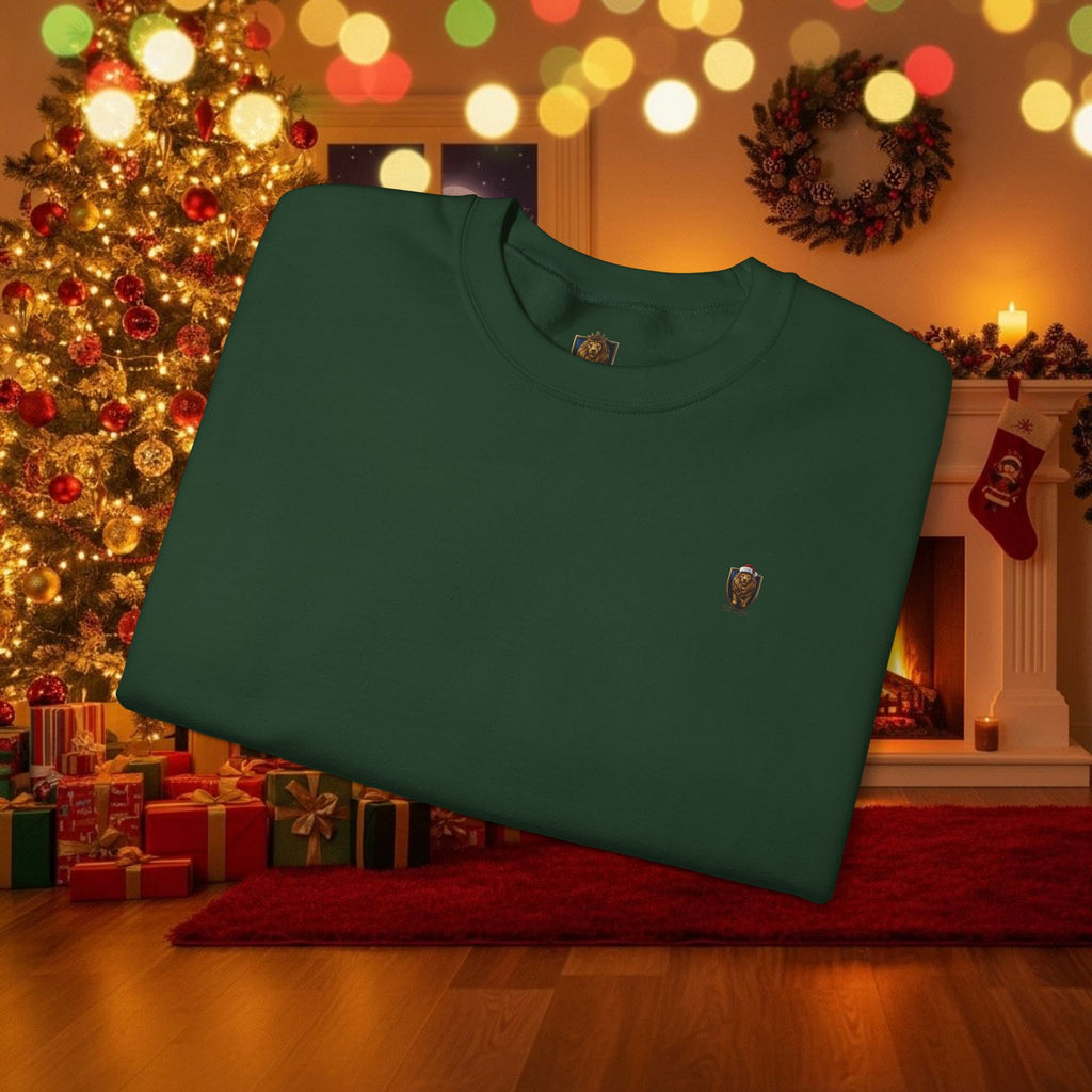 Christmas Holiday DZ Royal Cozy Unisex Crewneck Sweatshirt for