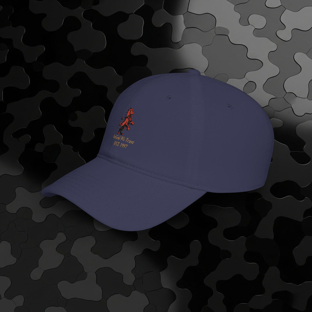 Low Profile Baseball Cap Classic Lion Logo Embroidery