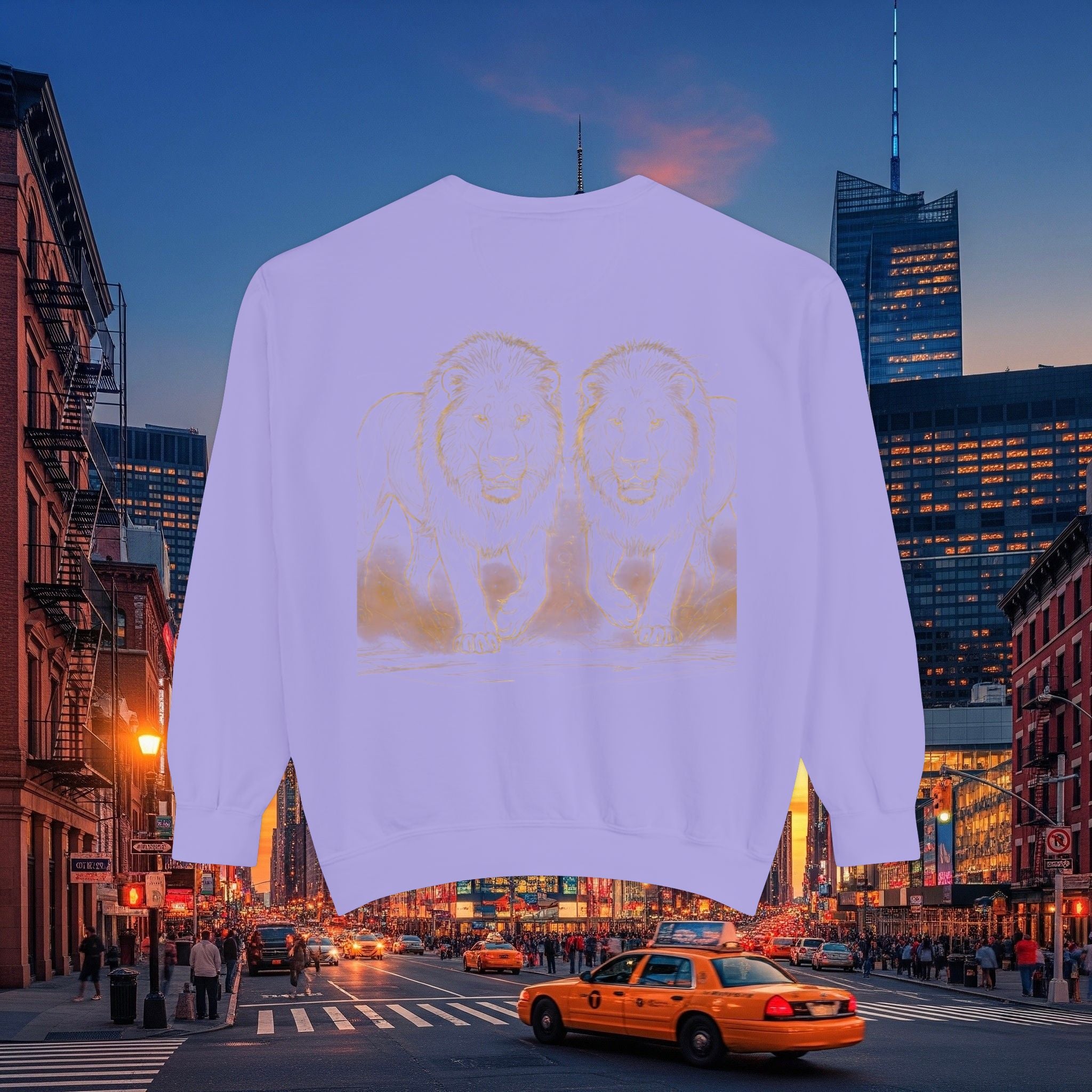 Legio Leo Sweatshirt – Minimal Gold Script Brothers 4 Life  Crewneck