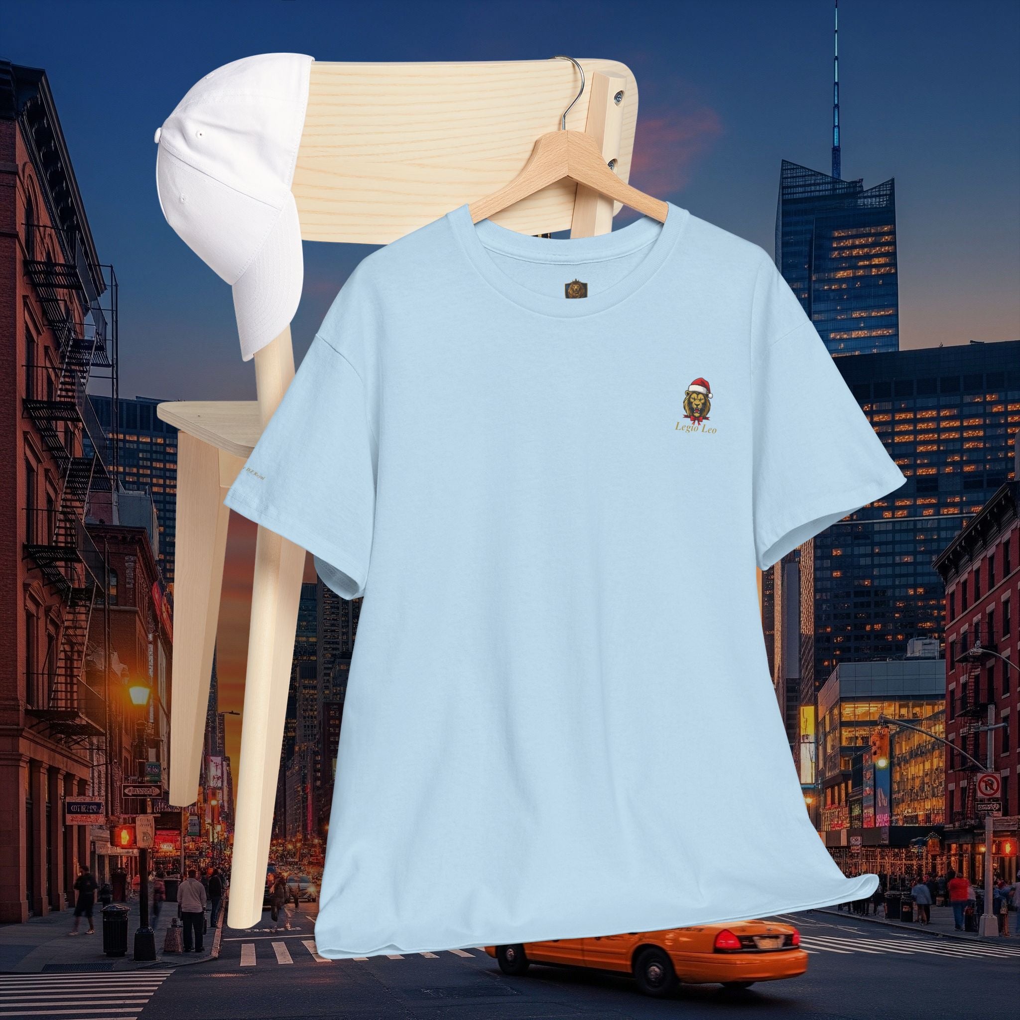 Christmas Holiday Legio Leo by DZ Royal Casual Cotton Tee