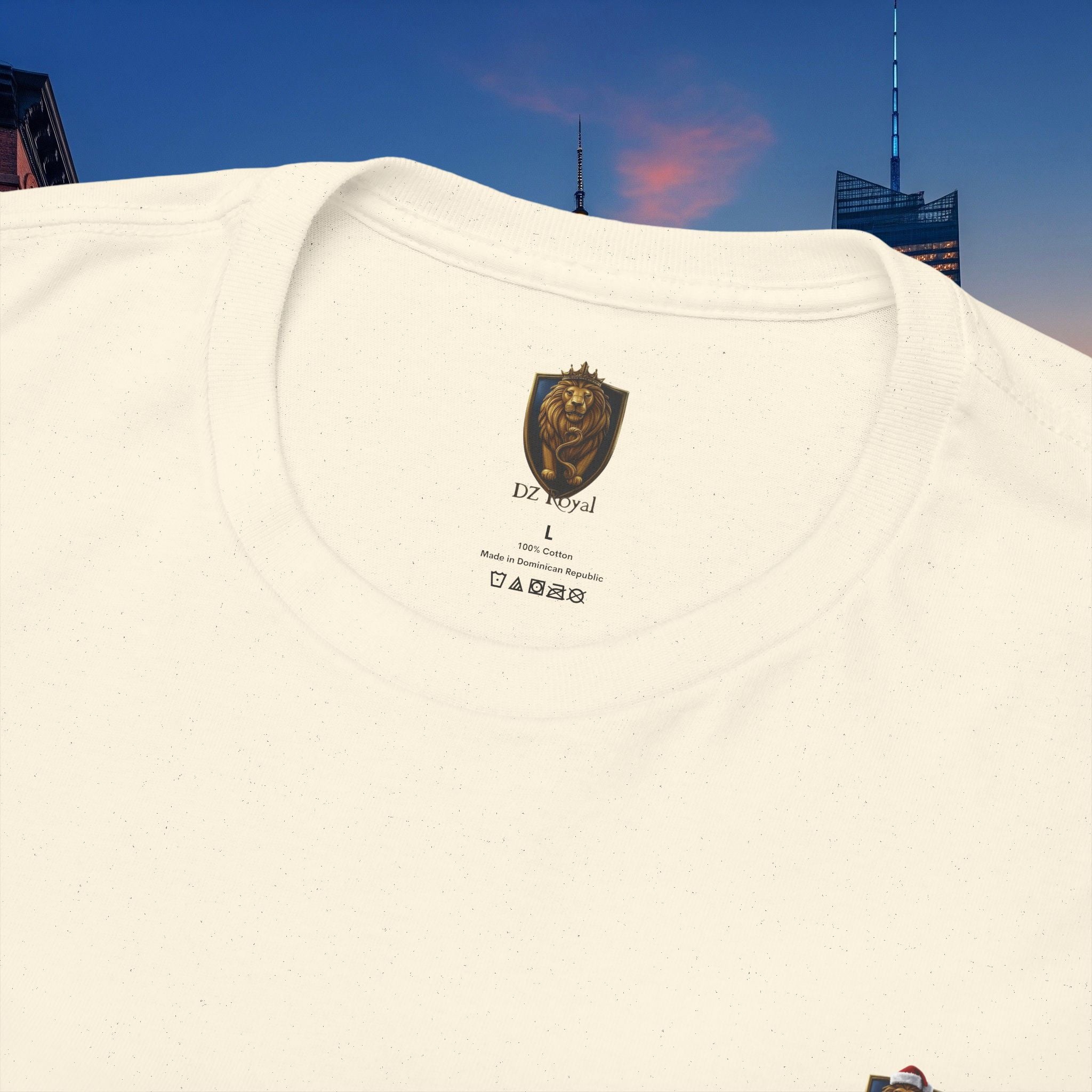 Christmas Holiday DZ Royal Casual Cotton Tee