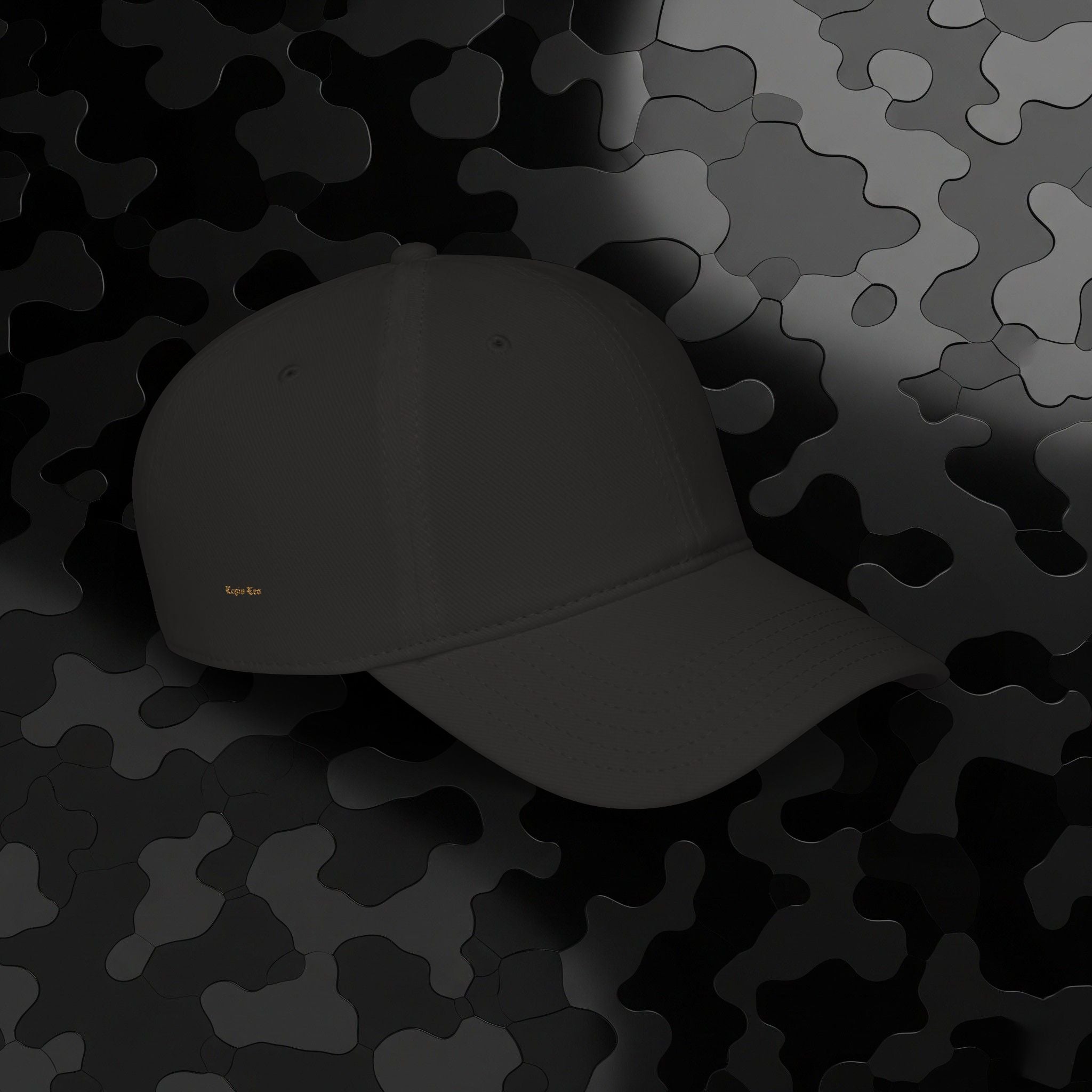 Low Profile Baseball Cap Old English side Embroidery