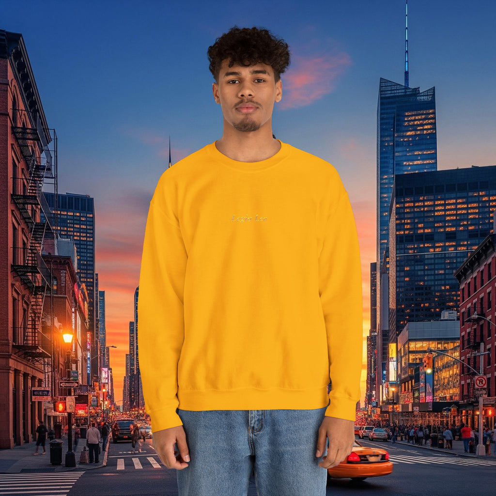 Legio Leo Crewneck Sweatshirt | Legio Leo Design Embroidered