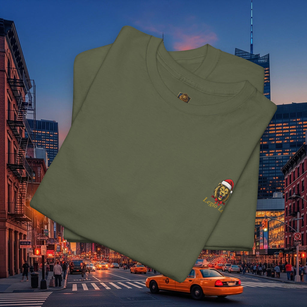 Christmas Holiday Legio Leo by DZ Royal Casual Cotton Tee
