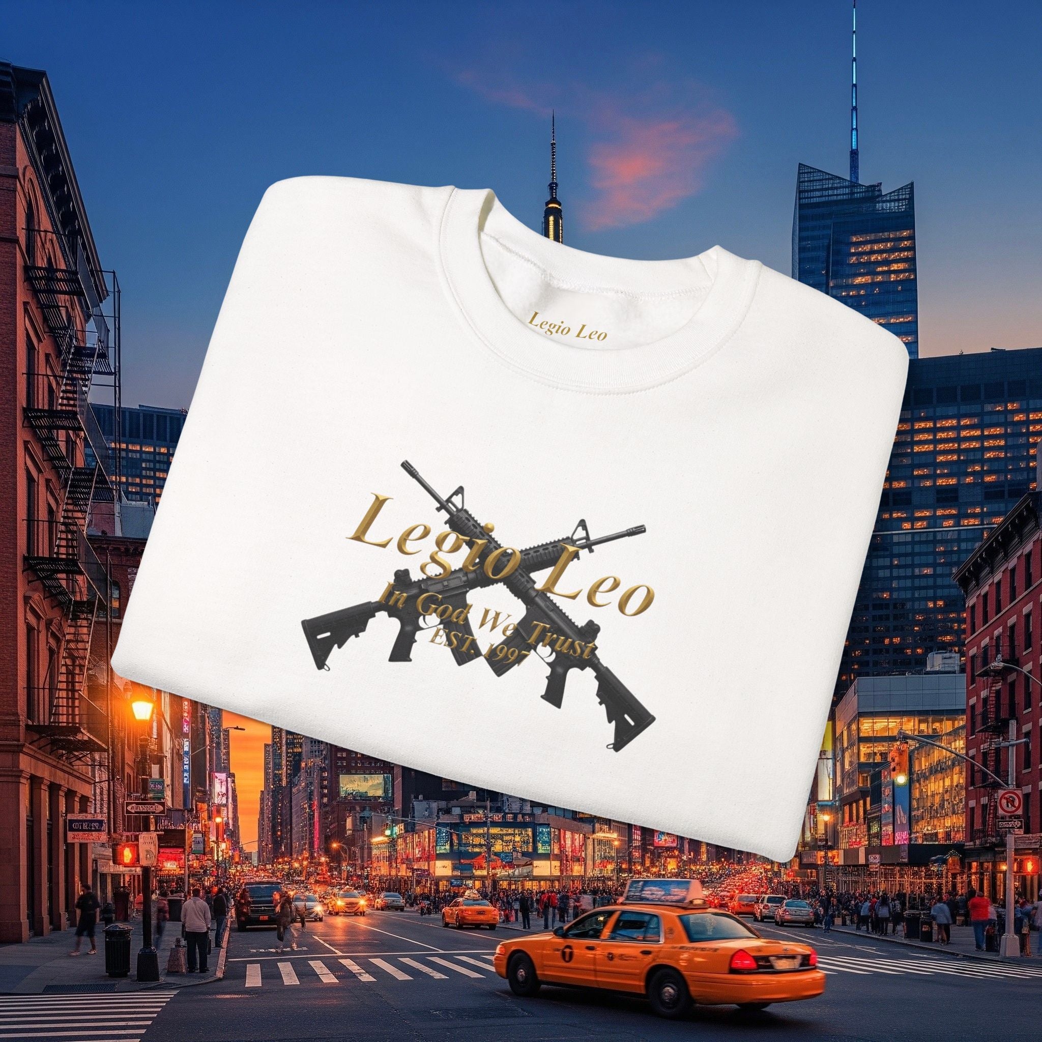 Legio Leo Crewneck Sweatshirt | Legio Leo Warrior Sweatshirt