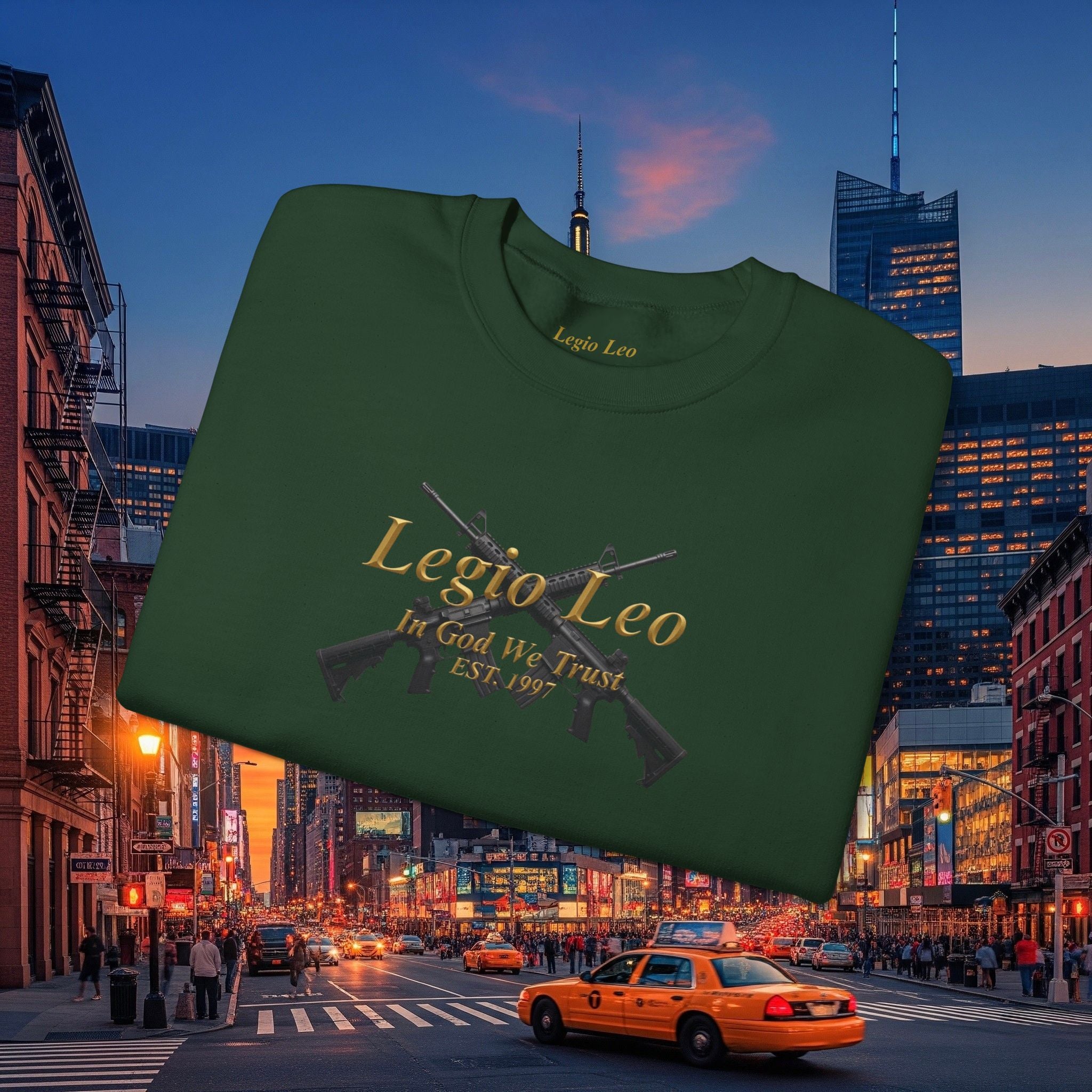 Legio Leo Crewneck Sweatshirt | Legio Leo Warrior Sweatshirt