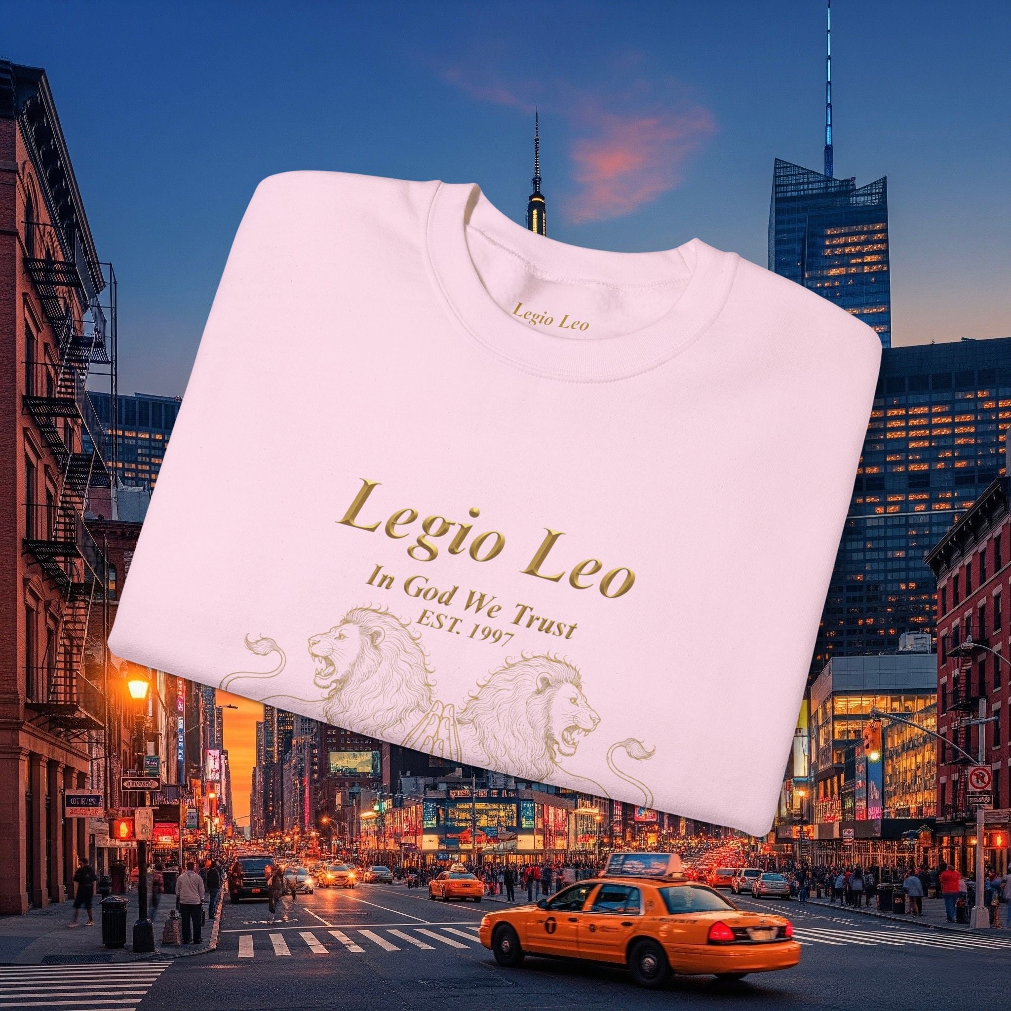 Legio Leo Cozy Crewneck Sweatshirt