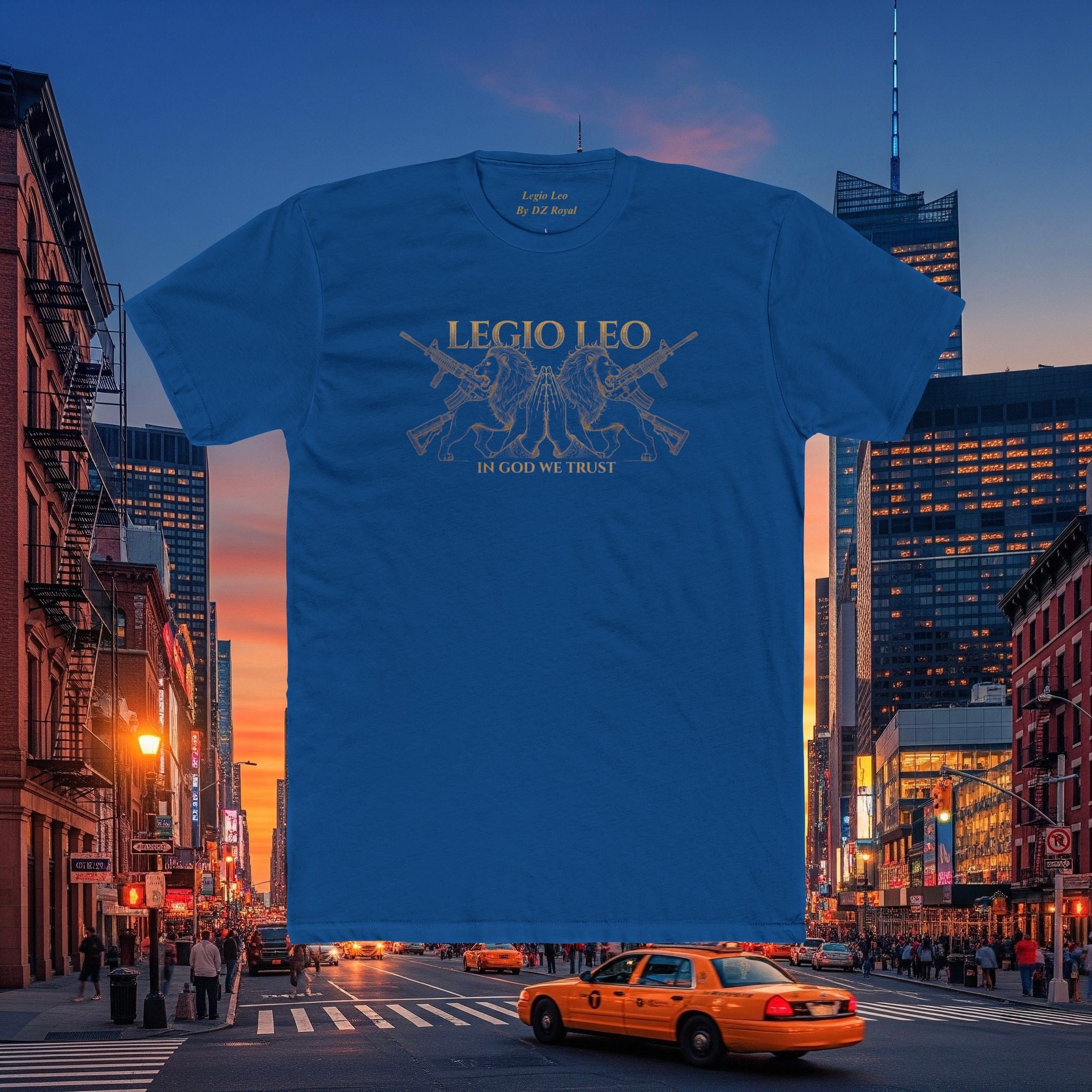 Legio Leo Warrior Cotton Crew Tee