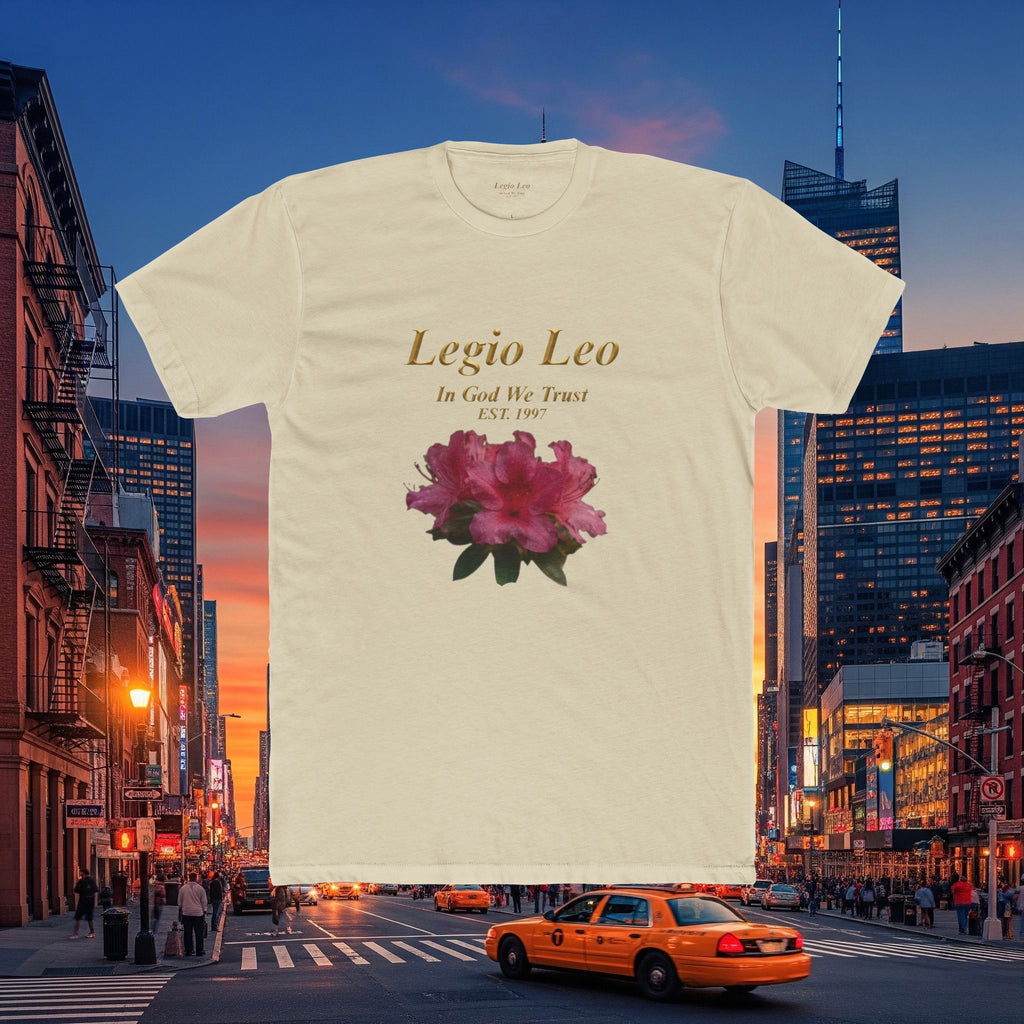 Floral Tee — "Legia Leo Azalea Flowers" Astrology Shirt