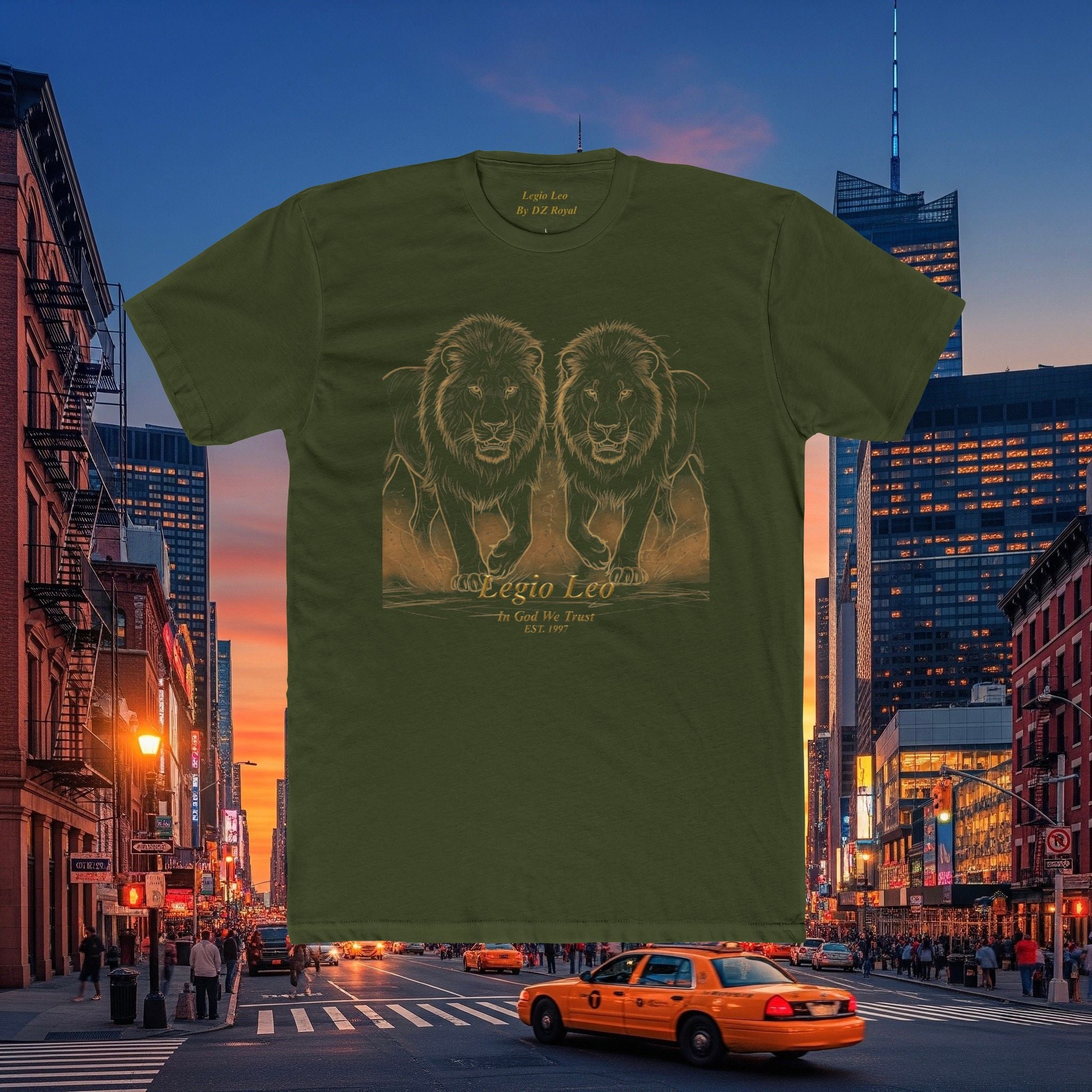 Legio Leo Brothers 4 Life Cotton Crew Tee