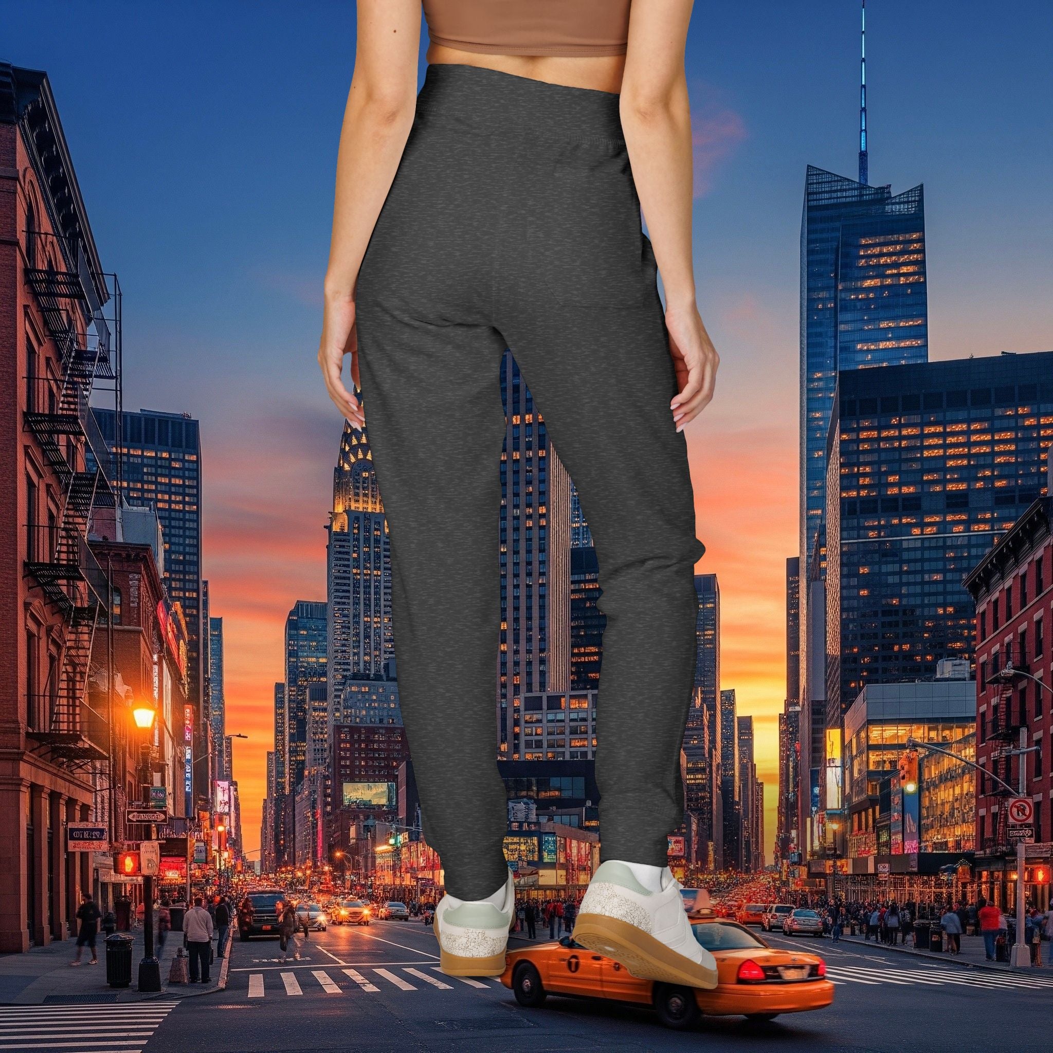 Embroidered Legio Leo Sweatpants — Classic Design Cozy Fleece Joggers