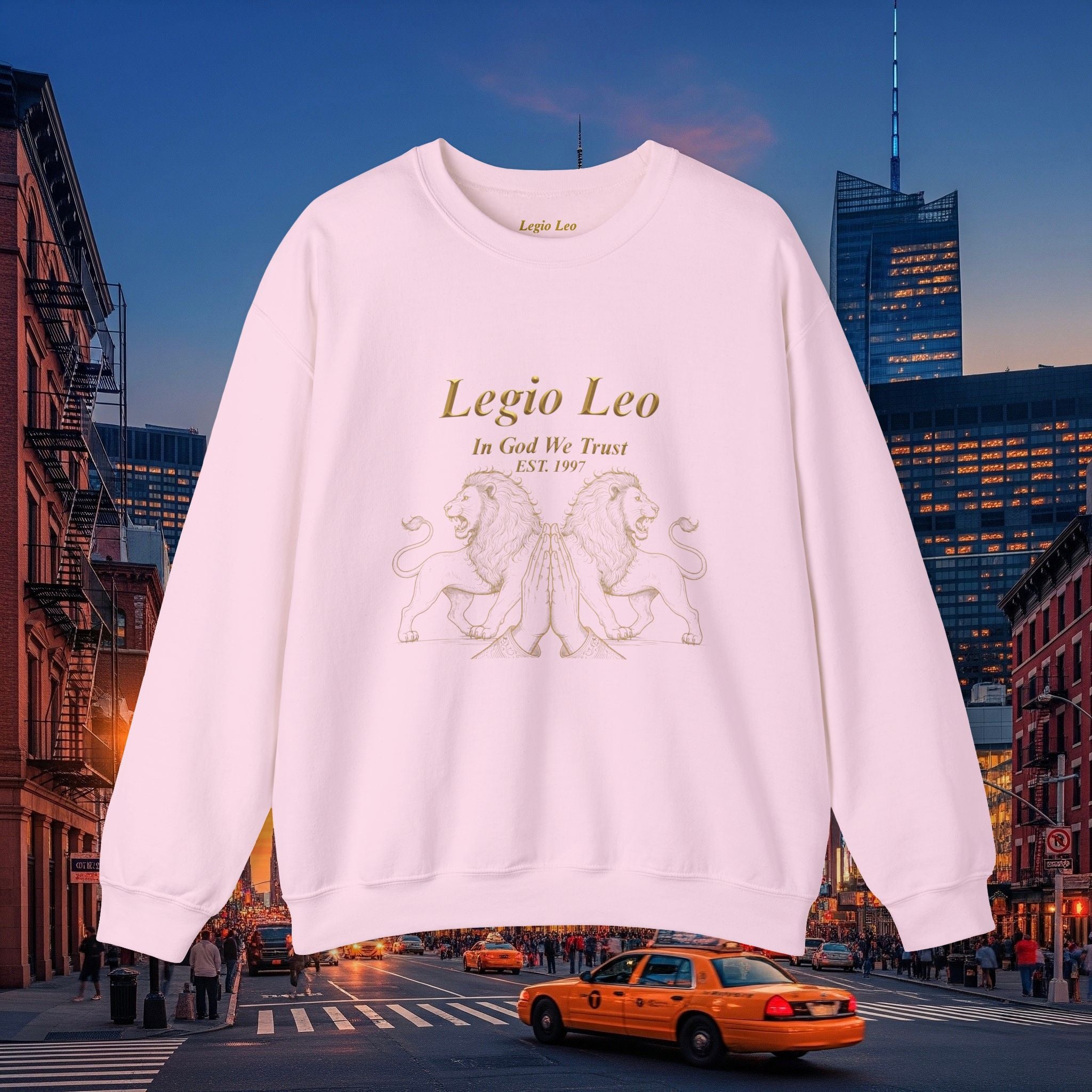 Legio Leo Cozy Crewneck Sweatshirt