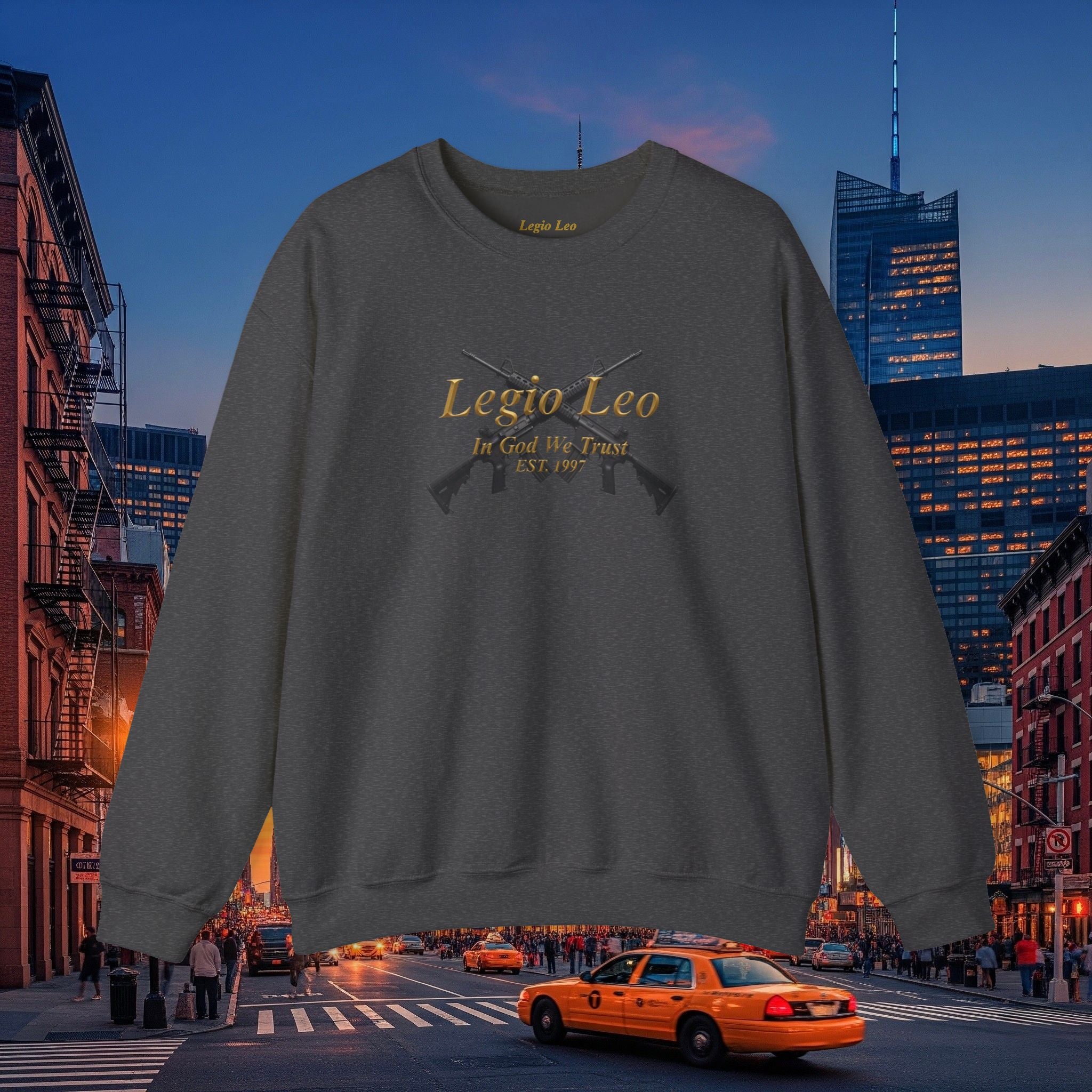 Legio Leo Crewneck Sweatshirt | Legio Leo Warrior Sweatshirt