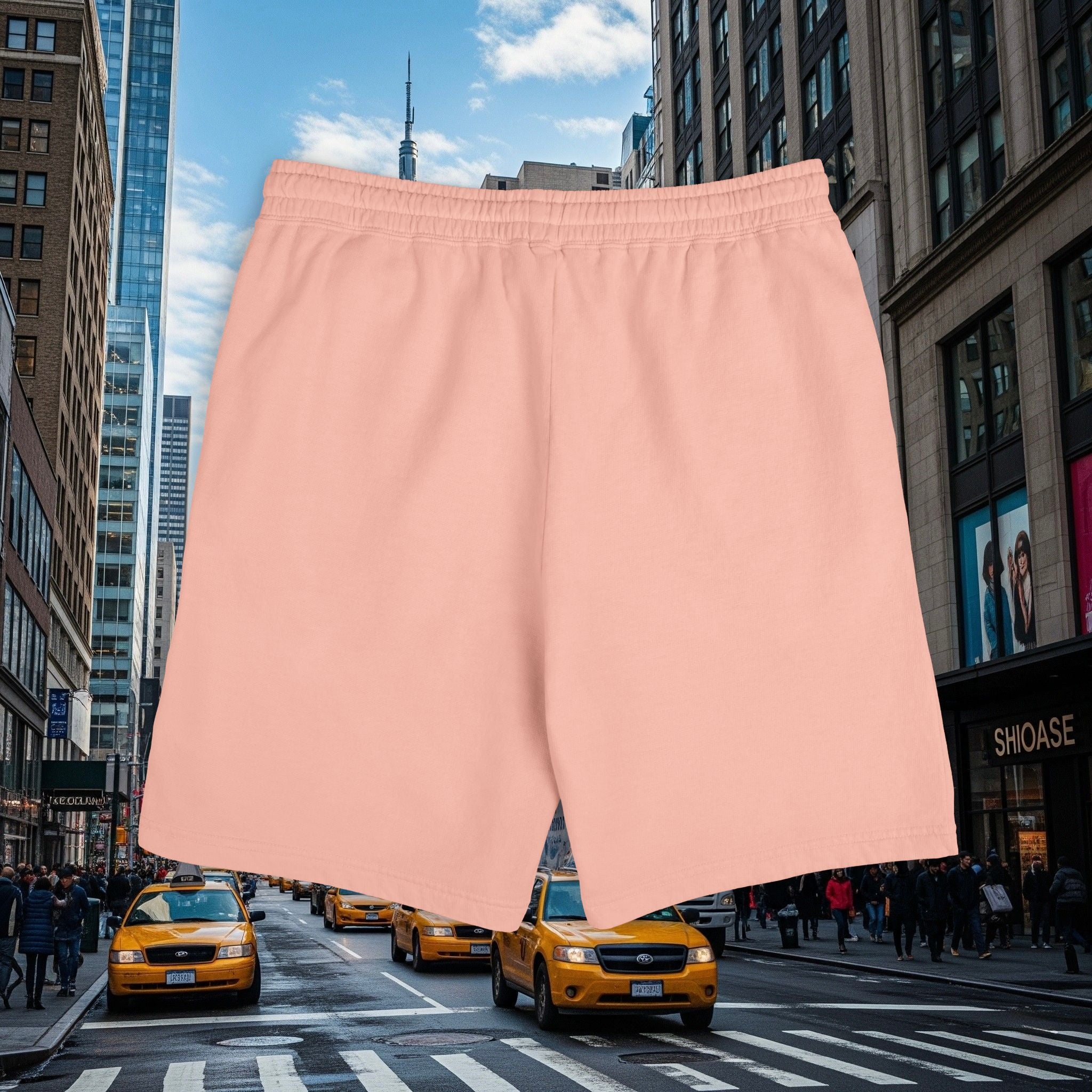 Legio Leo Graphic Sweat Shorts — Lightweight Garment-Dyed Fleece
