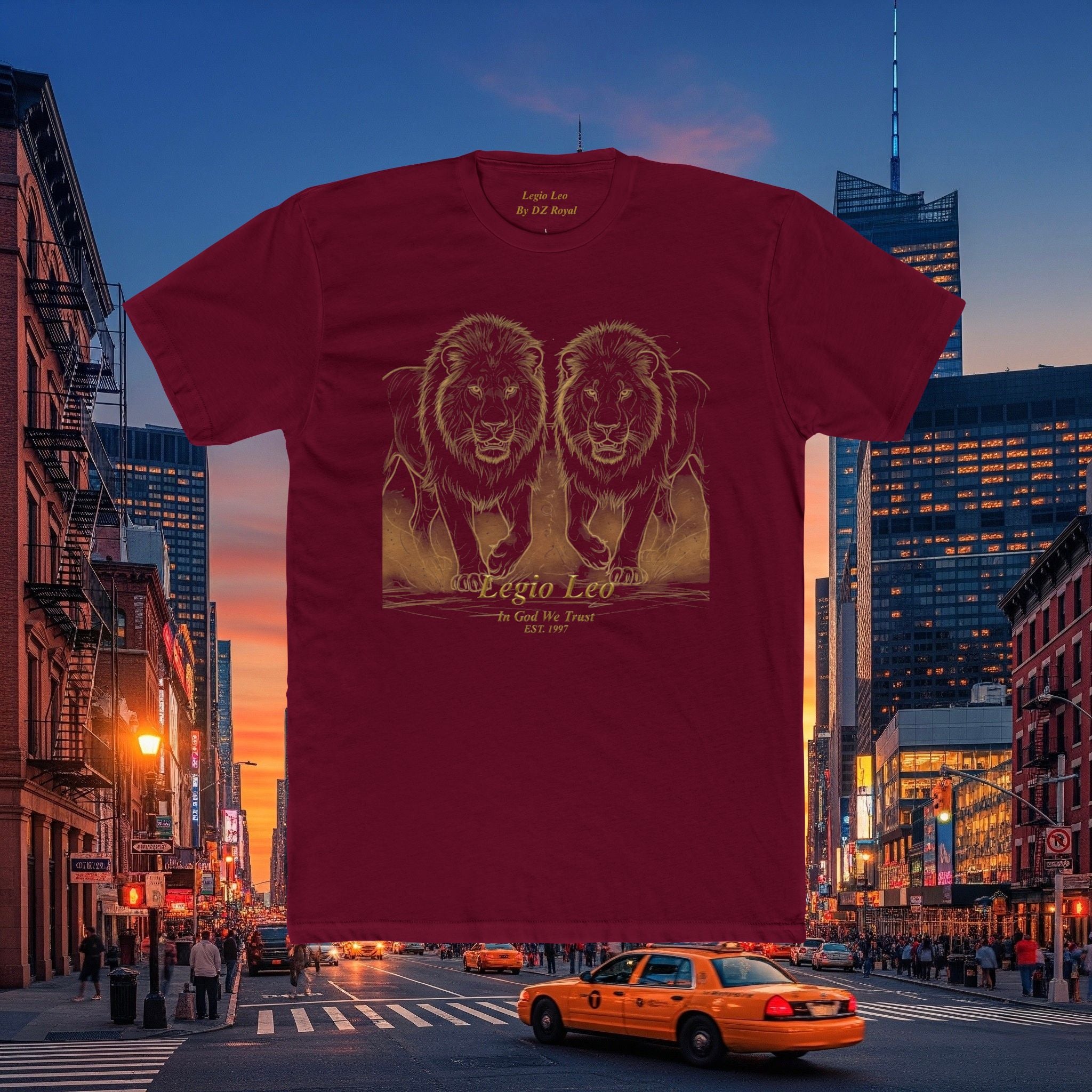 Legio Leo Brothers 4 Life Cotton Crew Tee