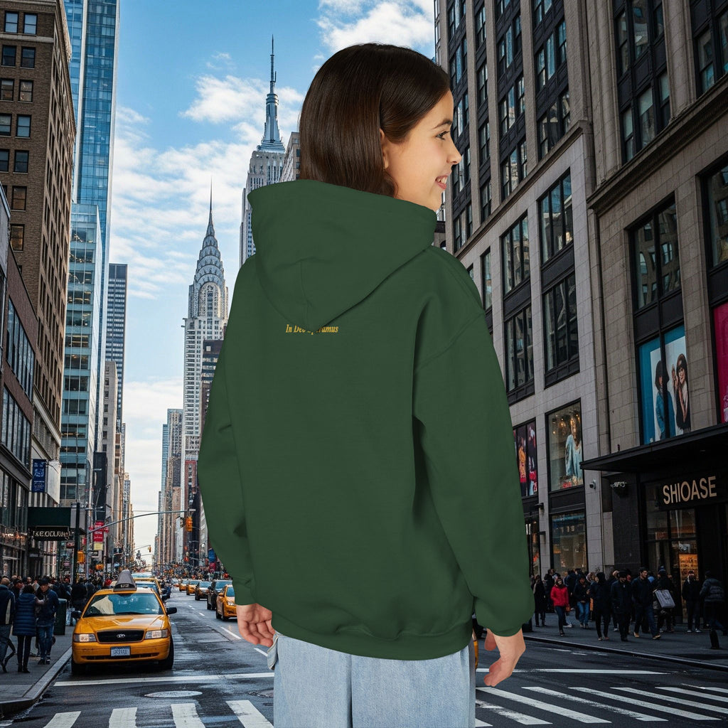 DZ Royal’s Christmas Youth Hoodie (Grown Lion)