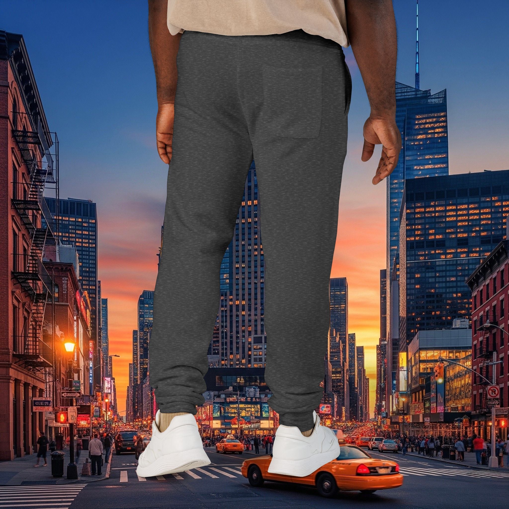 Embroidered Legio Leo Sweatpants — Classic Design Cozy Fleece Joggers