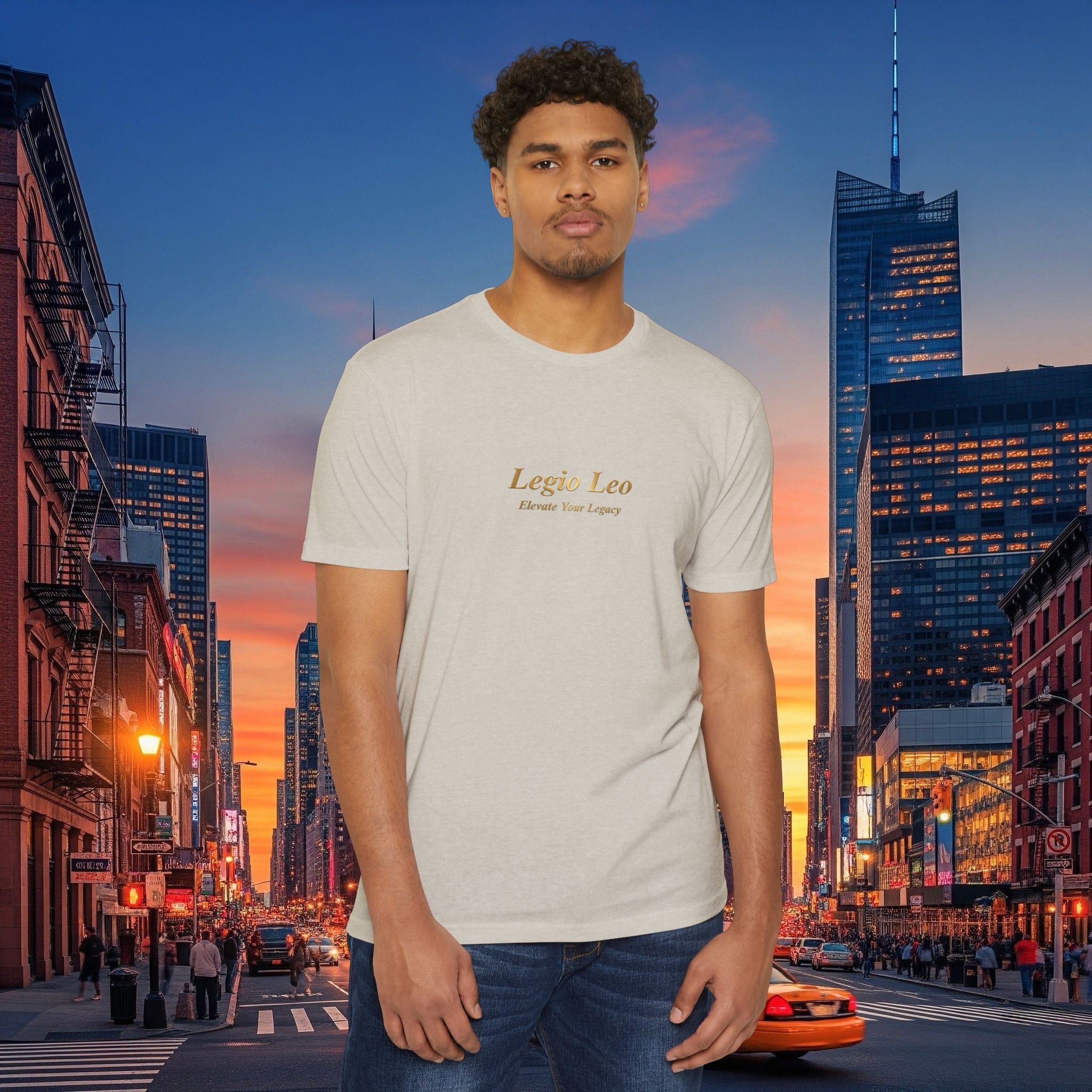 Legio Leo Minimalist Logo T-Shirt — "Legio Leo: Elevate Your Legacy"