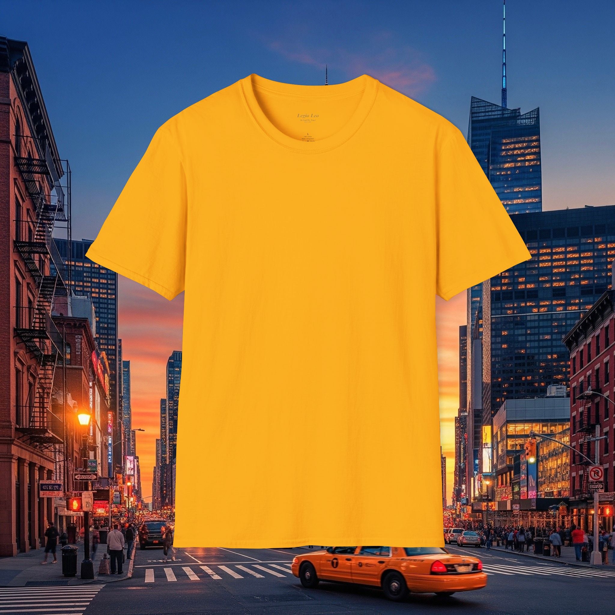 Plain T‑Shirt — Classic Basic Crewneck Tee