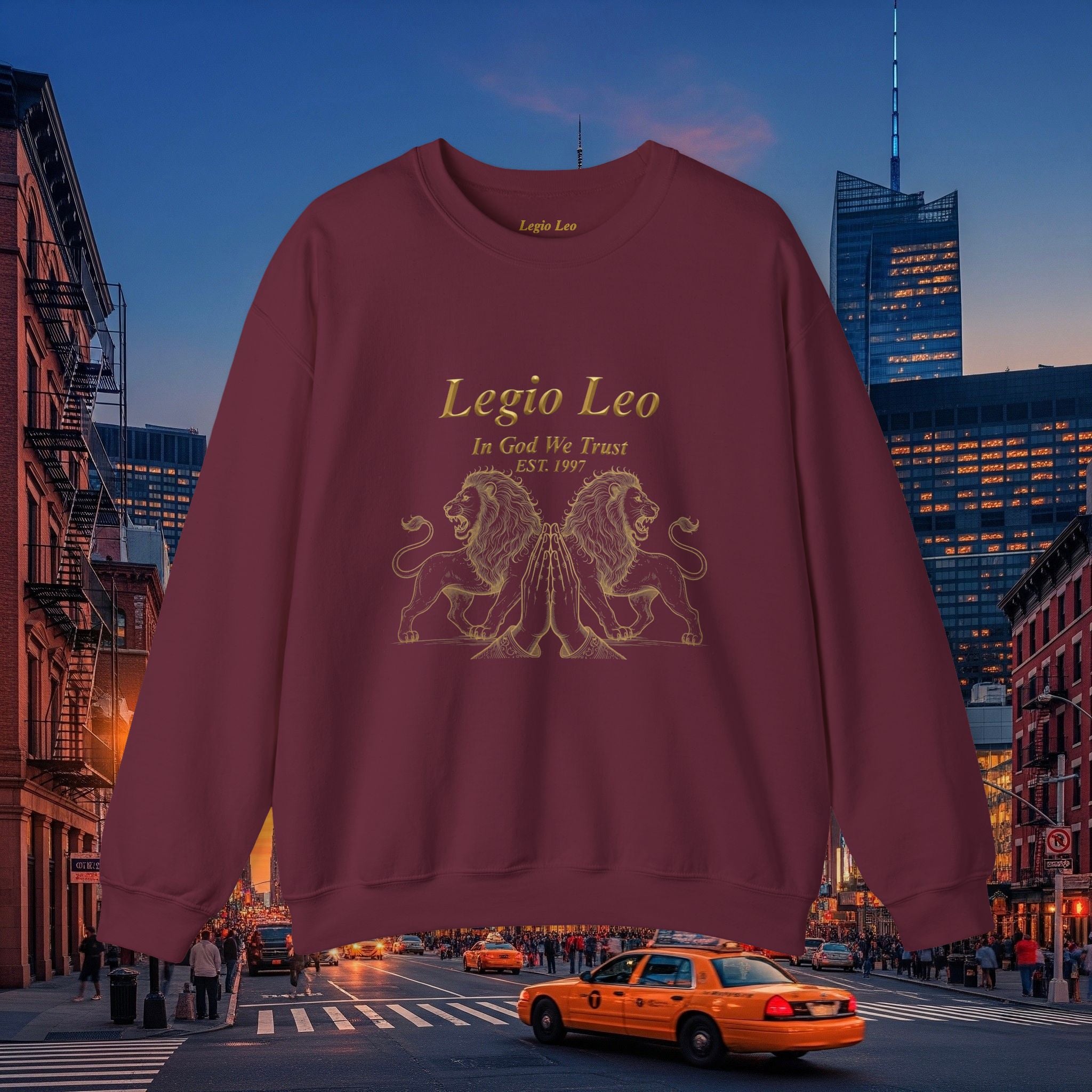 Legio Leo Cozy Crewneck Sweatshirt