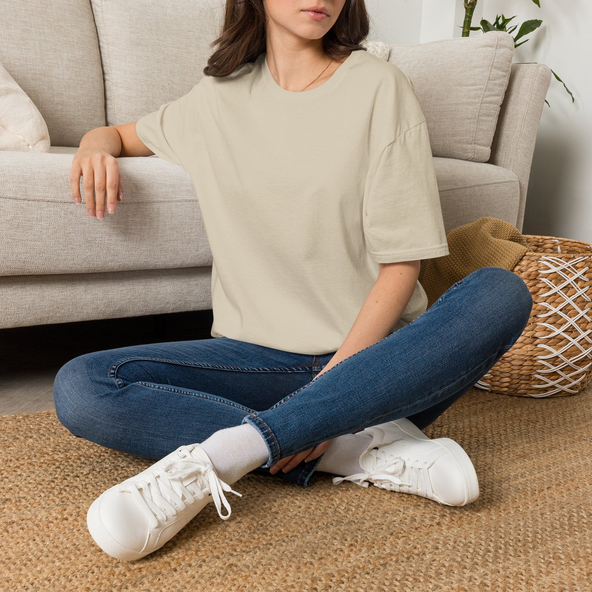 Plain T‑Shirt — Classic Basic Crewneck Tee