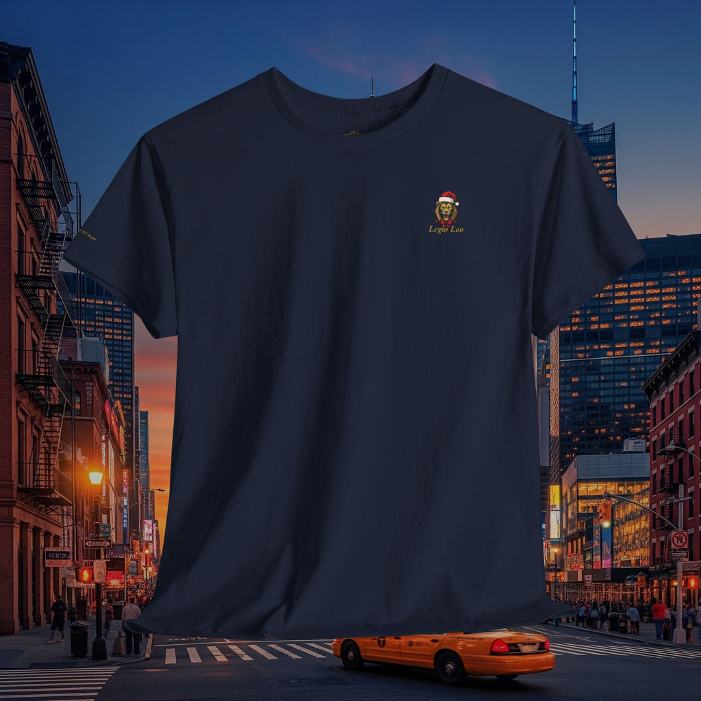 Christmas Holiday Legio Leo by DZ Royal Casual Cotton Tee