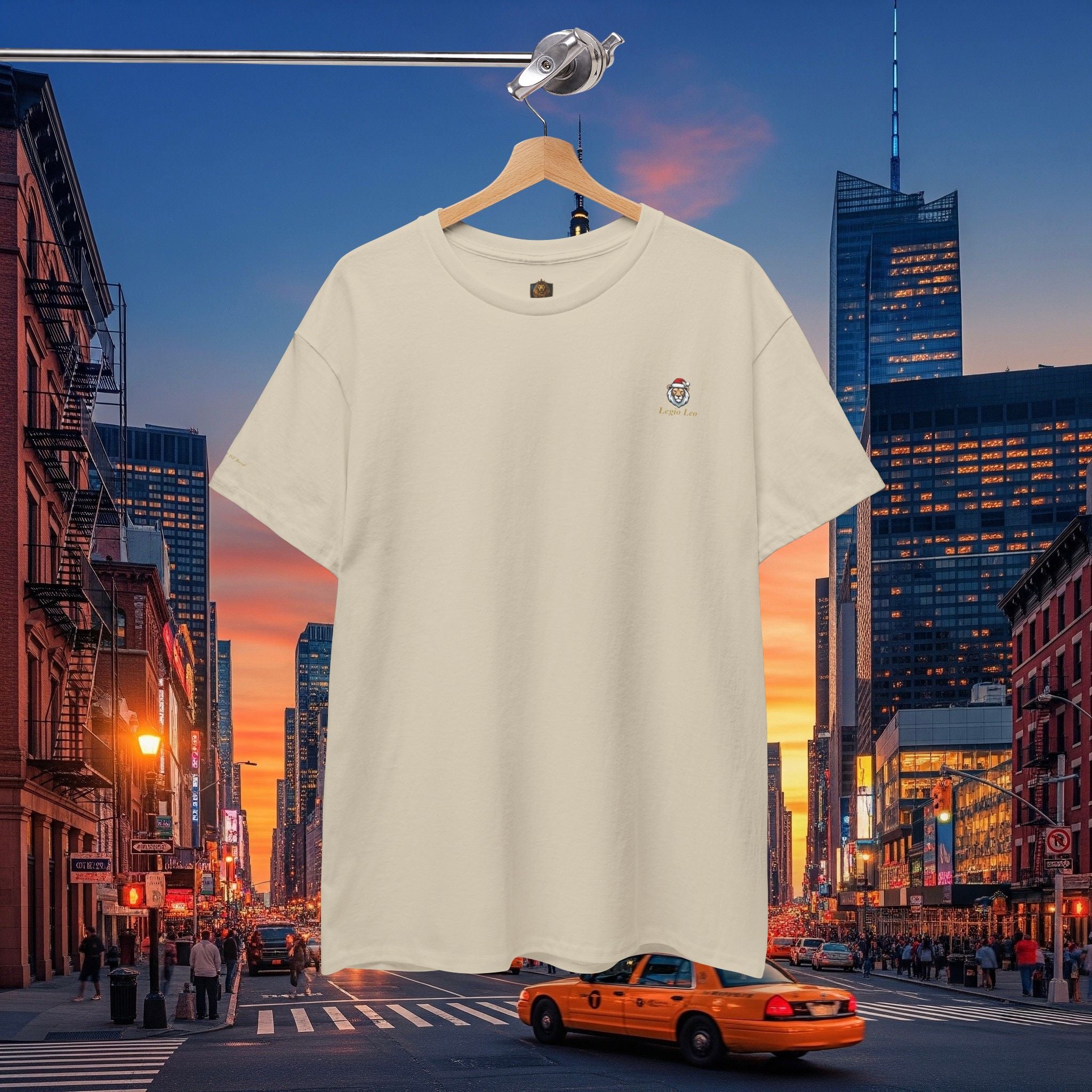 Christmas Holiday Legio Leo by DZ Royal Casual Cotton Tee