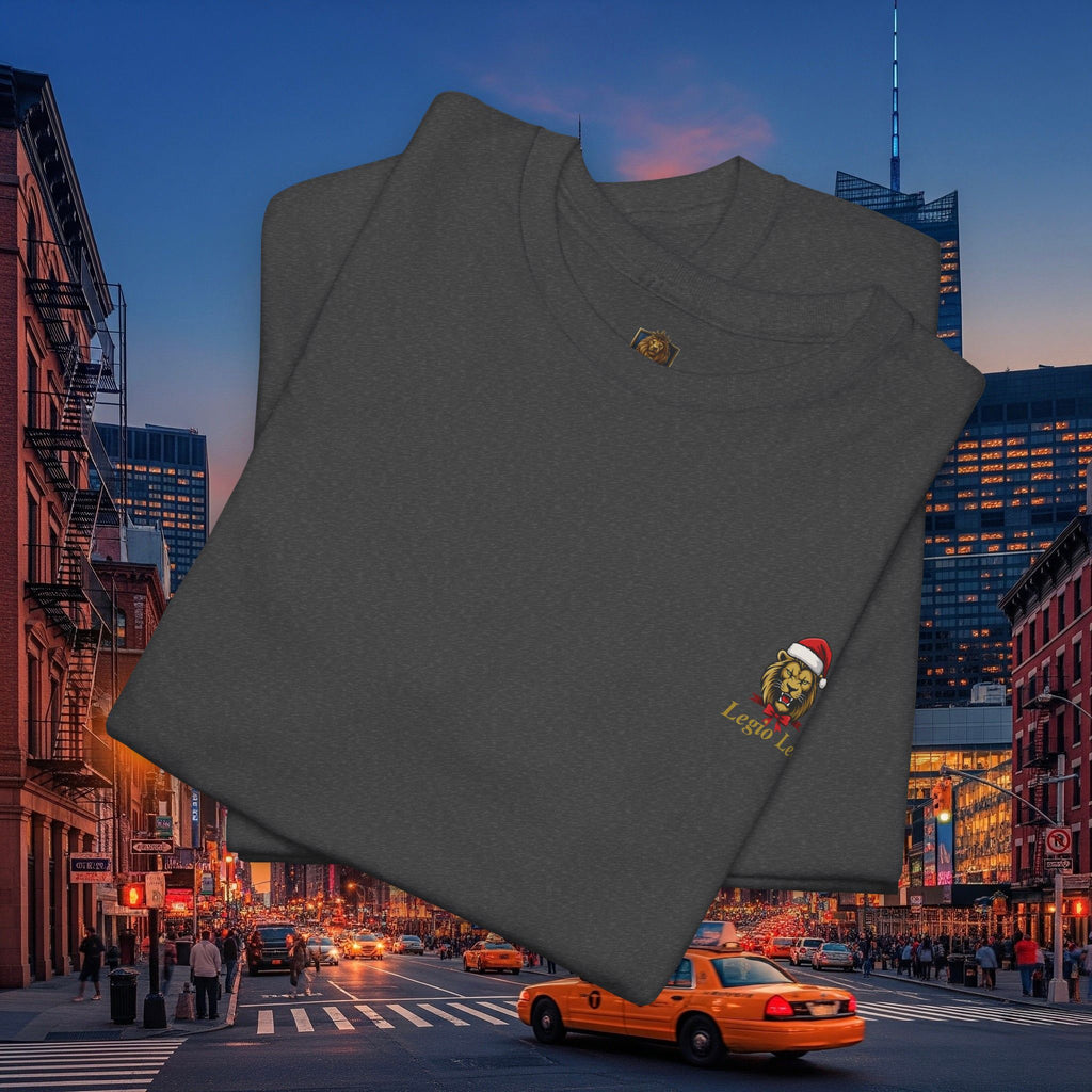Christmas Holiday Legio Leo by DZ Royal Casual Cotton Tee