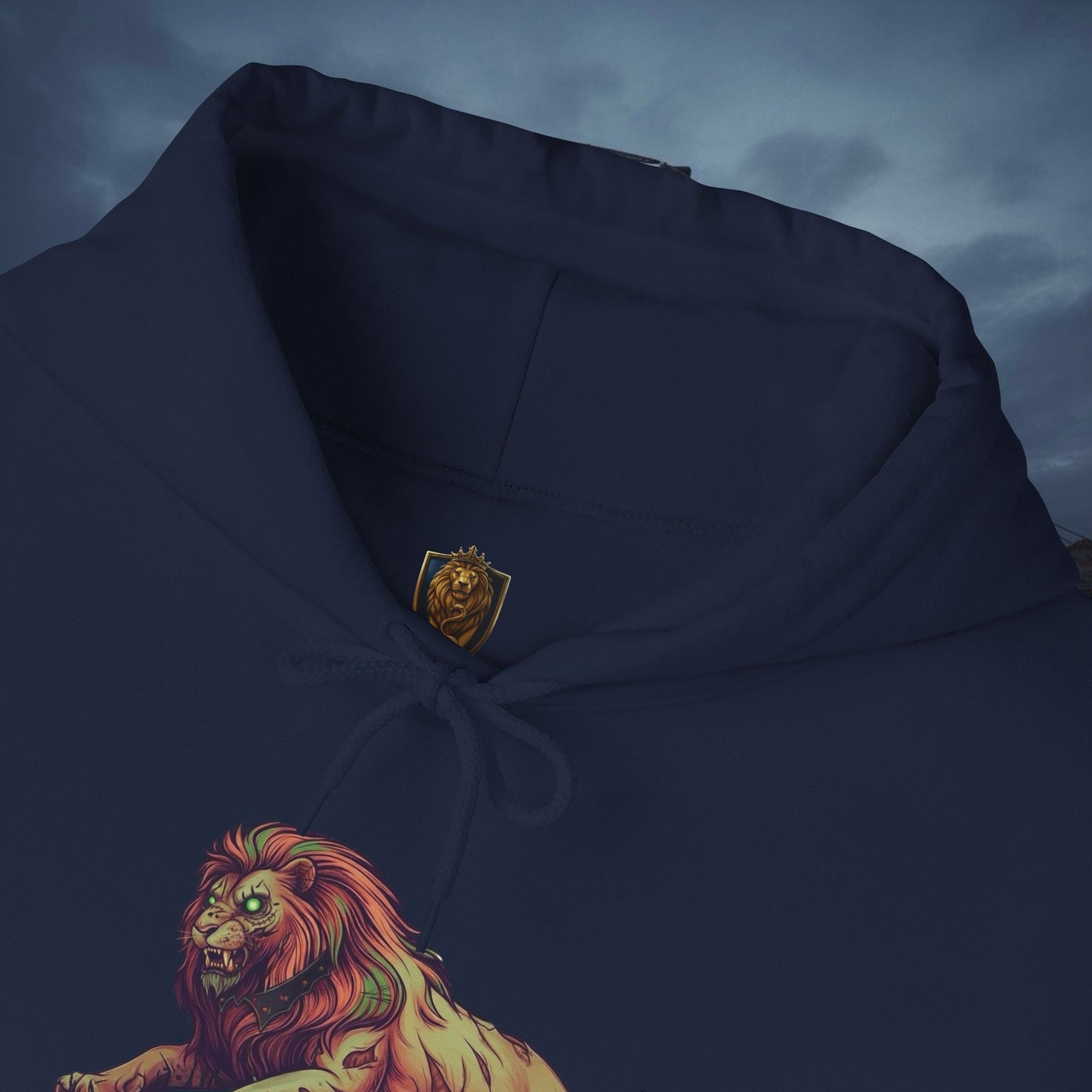 Undead Legio Leo by DZ Royal Hoodie |Halloween Edition