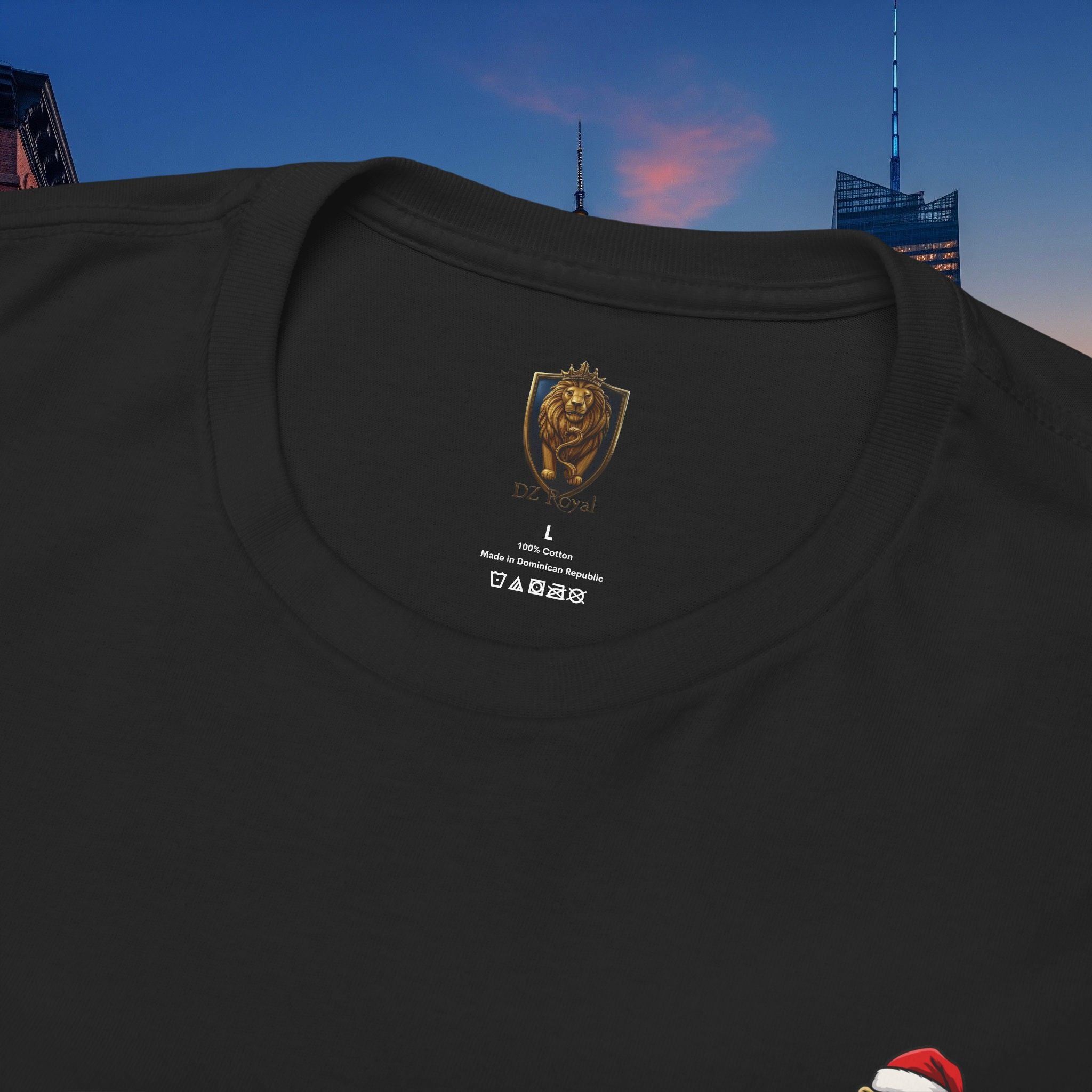 Christmas Holiday Legio Leo by DZ Royal Casual Cotton Tee