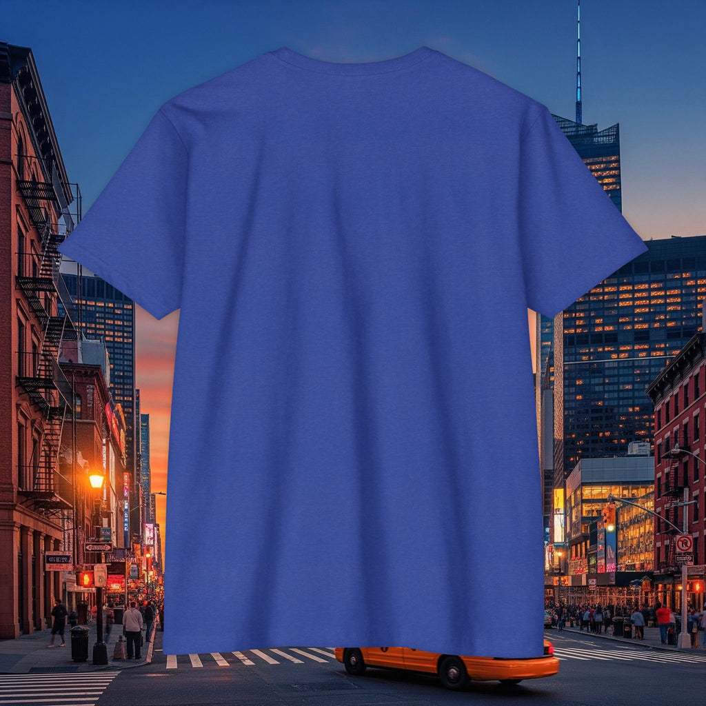 Classic Plain T‑Shirt — Unisex CVC Jersey Tee