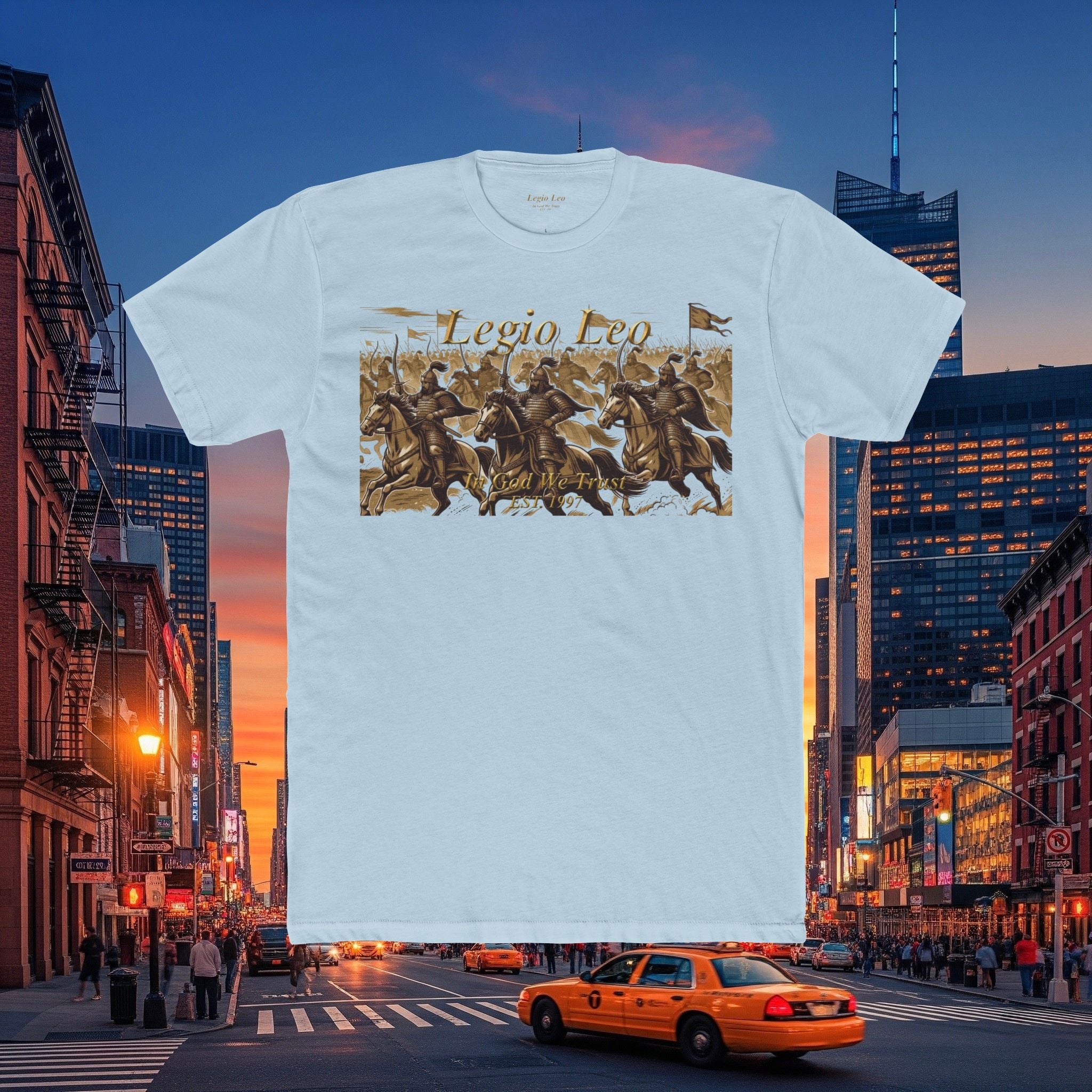 Legio Leo Cavalry Graphic Tee | Ancient Warrior Design