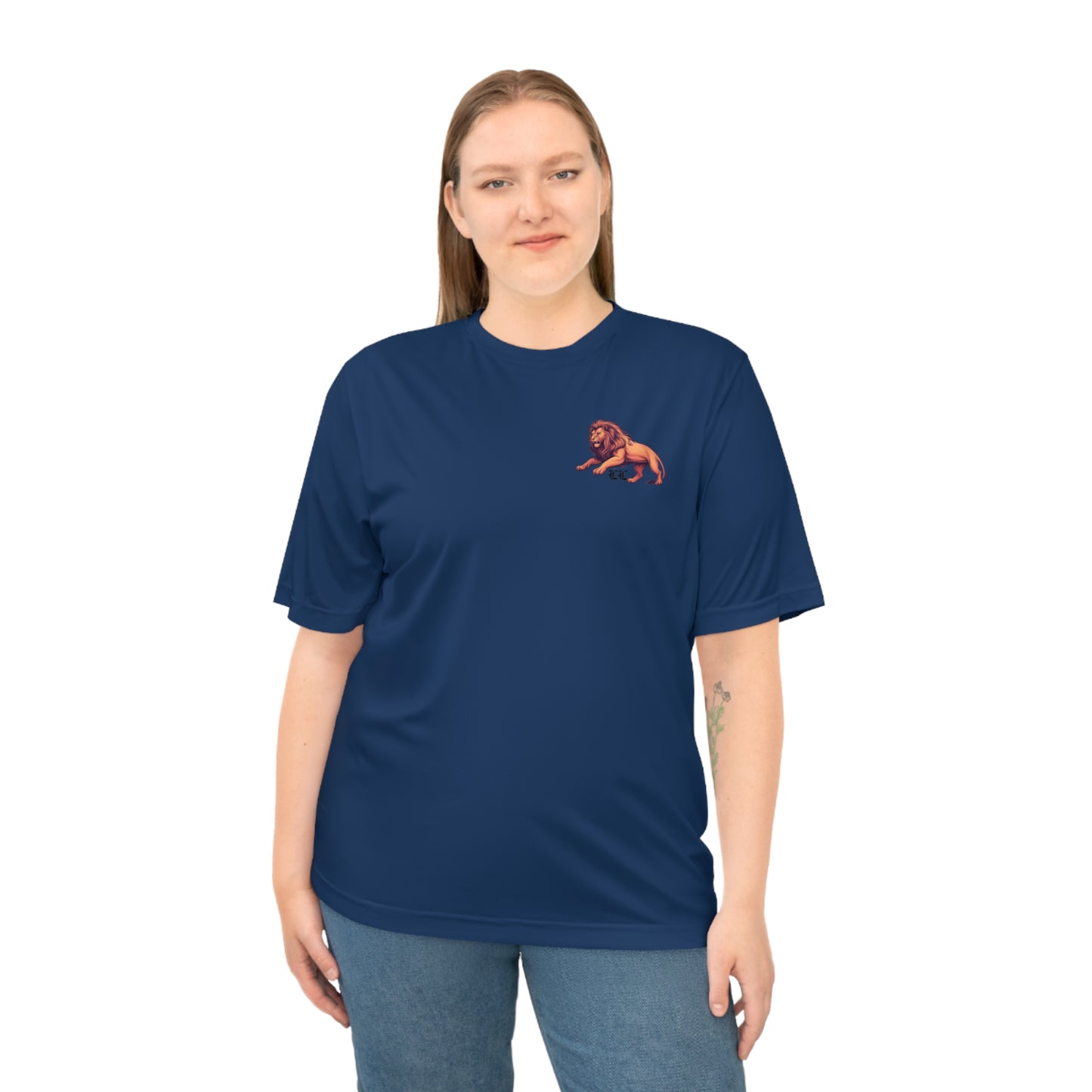 Legio Leo by DZ Royal Zone Performance T-shirt | Gym Shirt, Sports Tee, Workout Apparel, Gift for Fitness Enthusiasts, Casual Wear