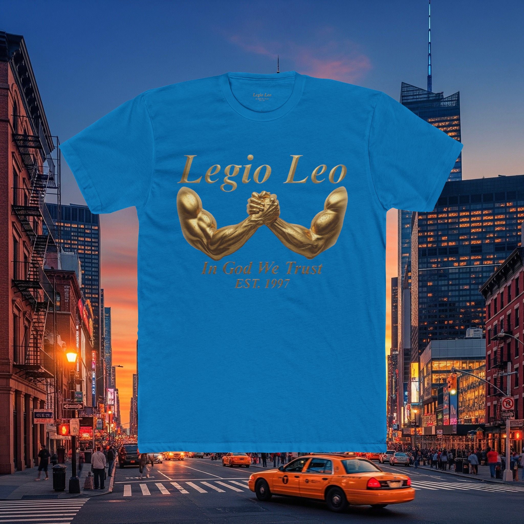 T‑Shirt — 'Legio Leo and In God We Trust Show of Strength Tee