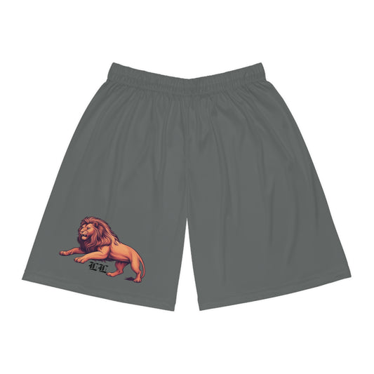 Legio Leo by DZ Royal Basketball Shorts for Athletes, Sporty Summer Wear, Unique Workout Gear, Active Lifestyle Apparel, Gift for Sports Lovers