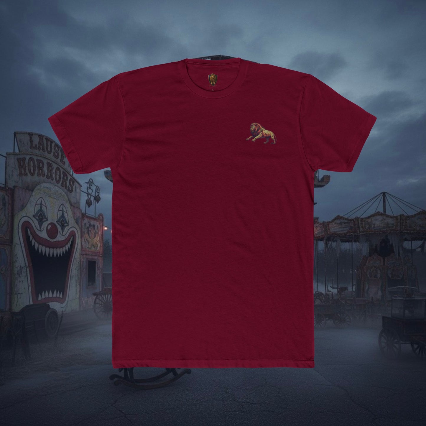 Undead Legio Leo by DZ Royal Cotton Crew Tee (Halloween Edition)