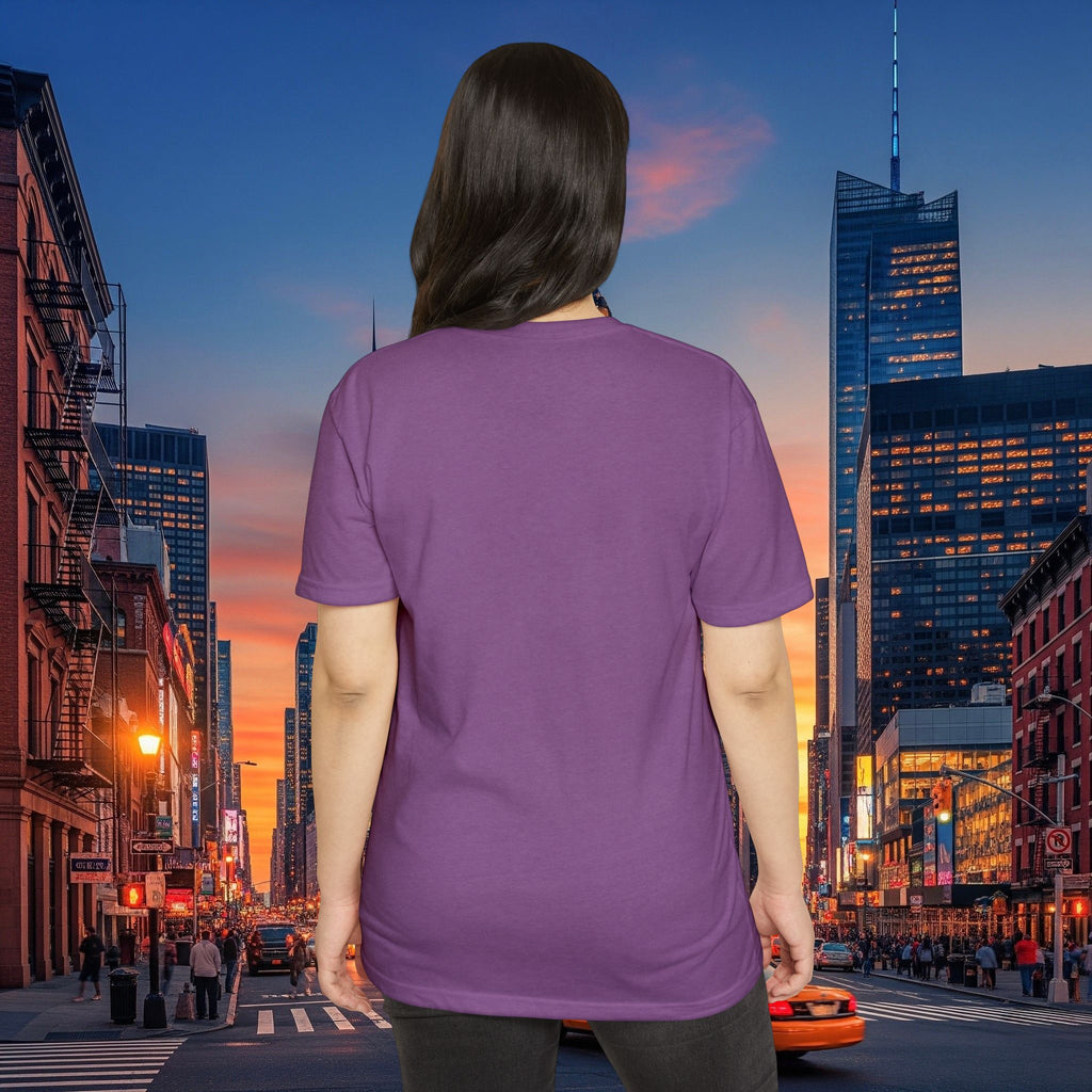 Classic Plain T‑Shirt — Unisex CVC Jersey Tee